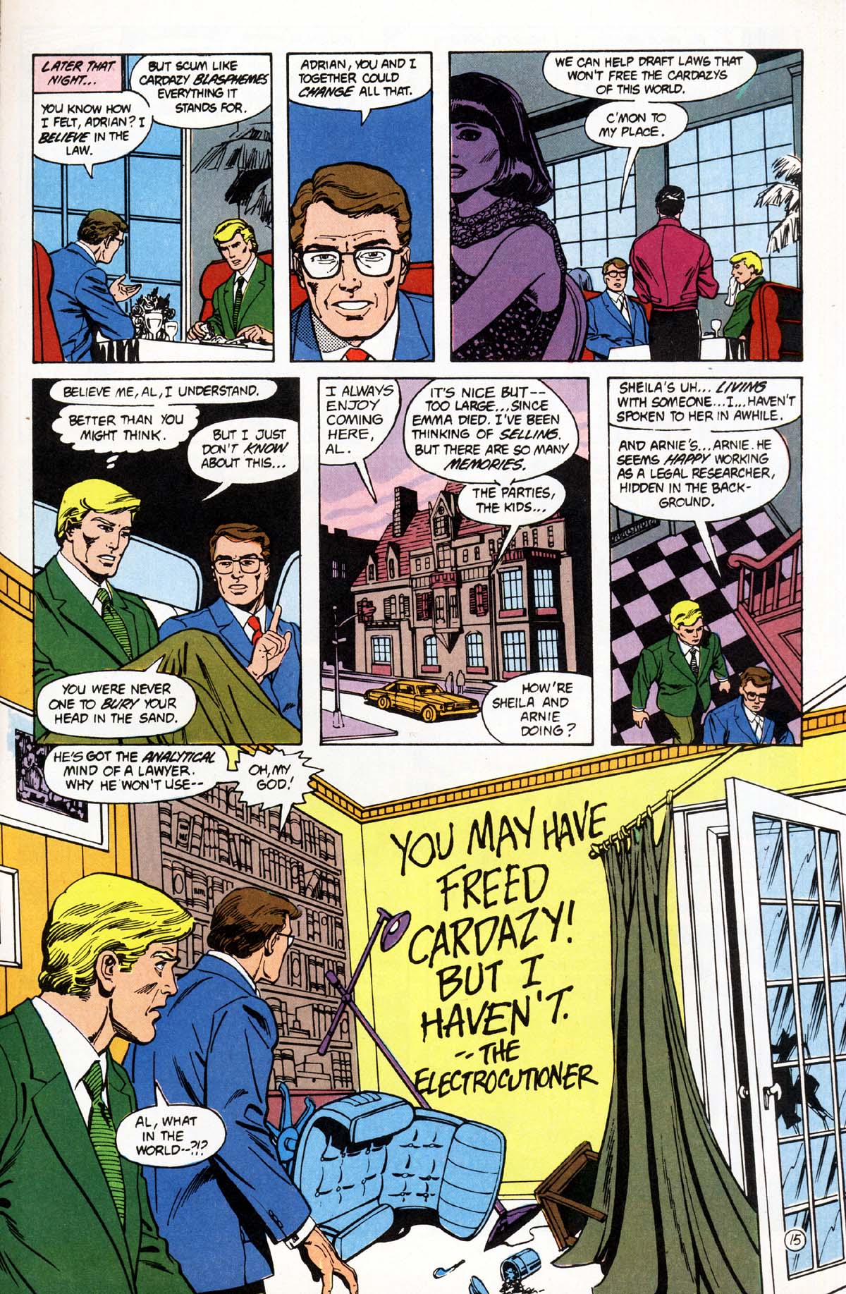 Read online Vigilante (1983) comic -  Issue #8 - 16