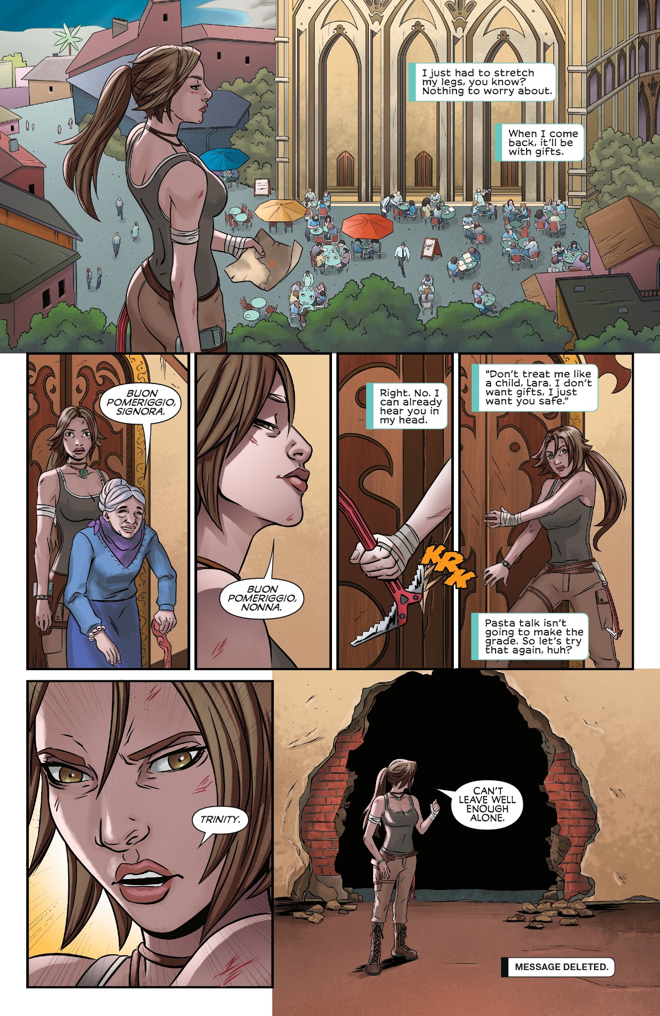 Read online Tomb Raider: Survivor's Crusade comic -  Issue #1 - 6