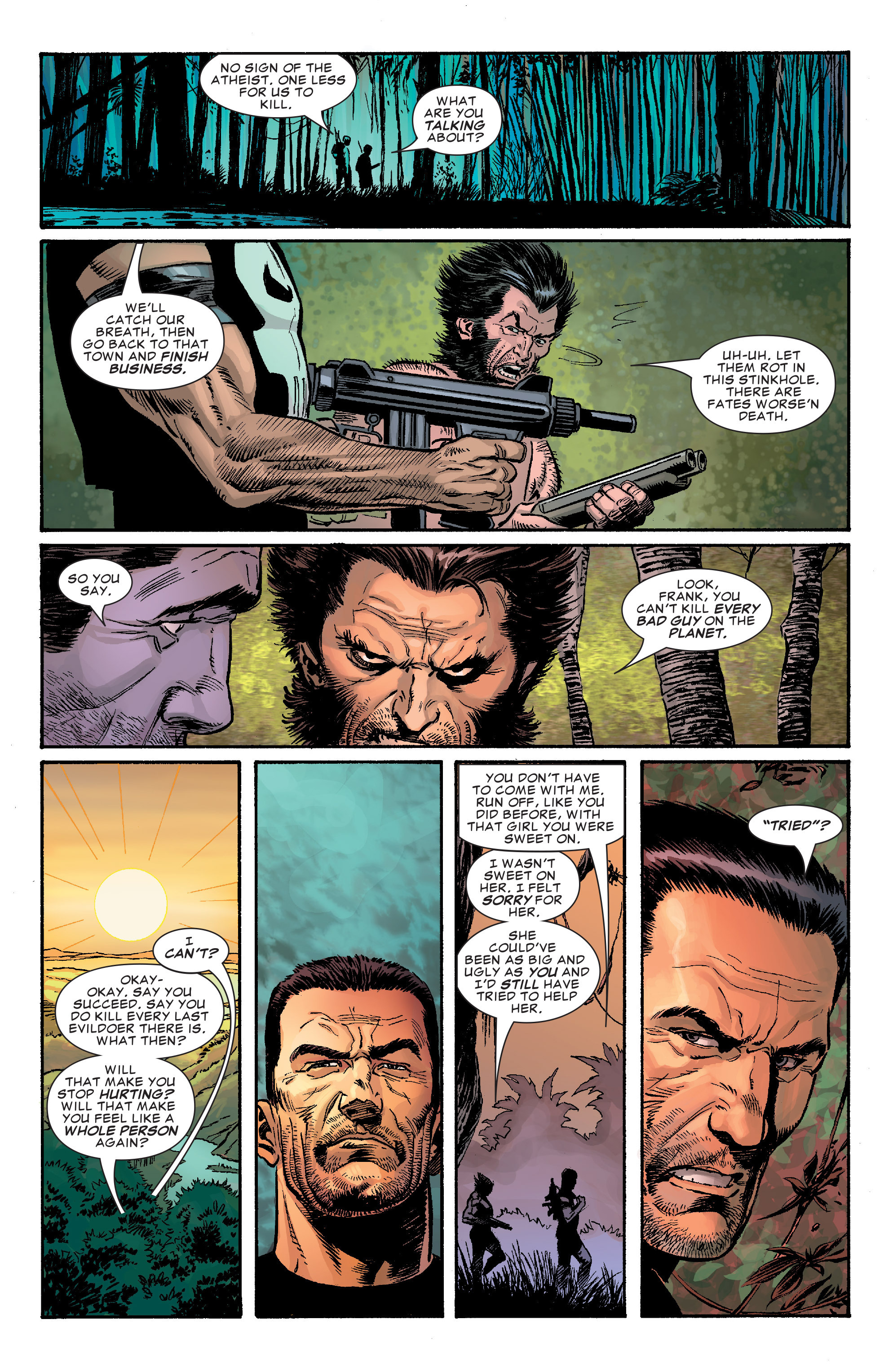Read online Wolverine/Punisher comic -  Issue #5 - 21
