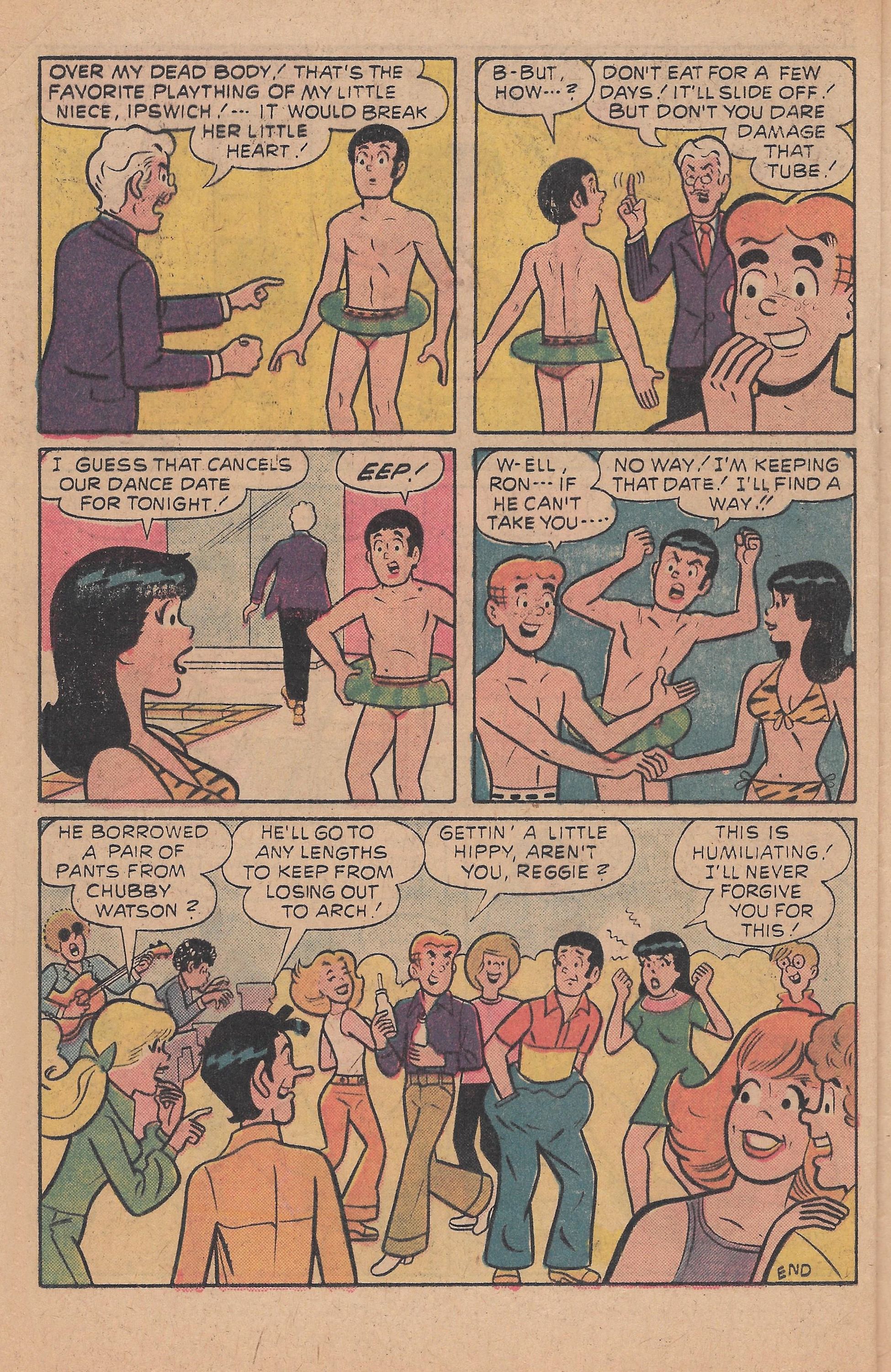 Read online Reggie and Me (1966) comic -  Issue #82 - 24