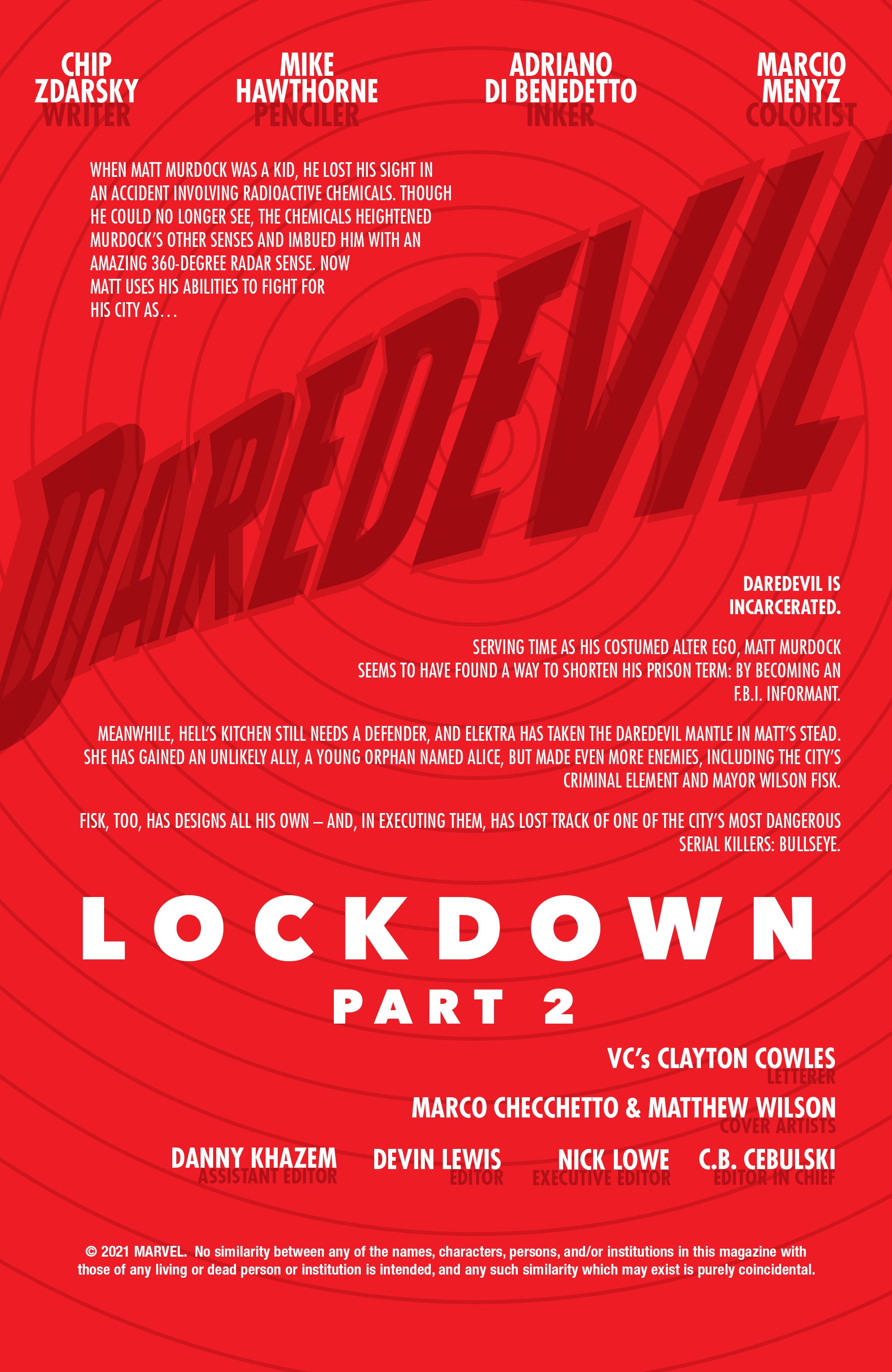 Read online Daredevil (2019) comic -  Issue #32 - 2