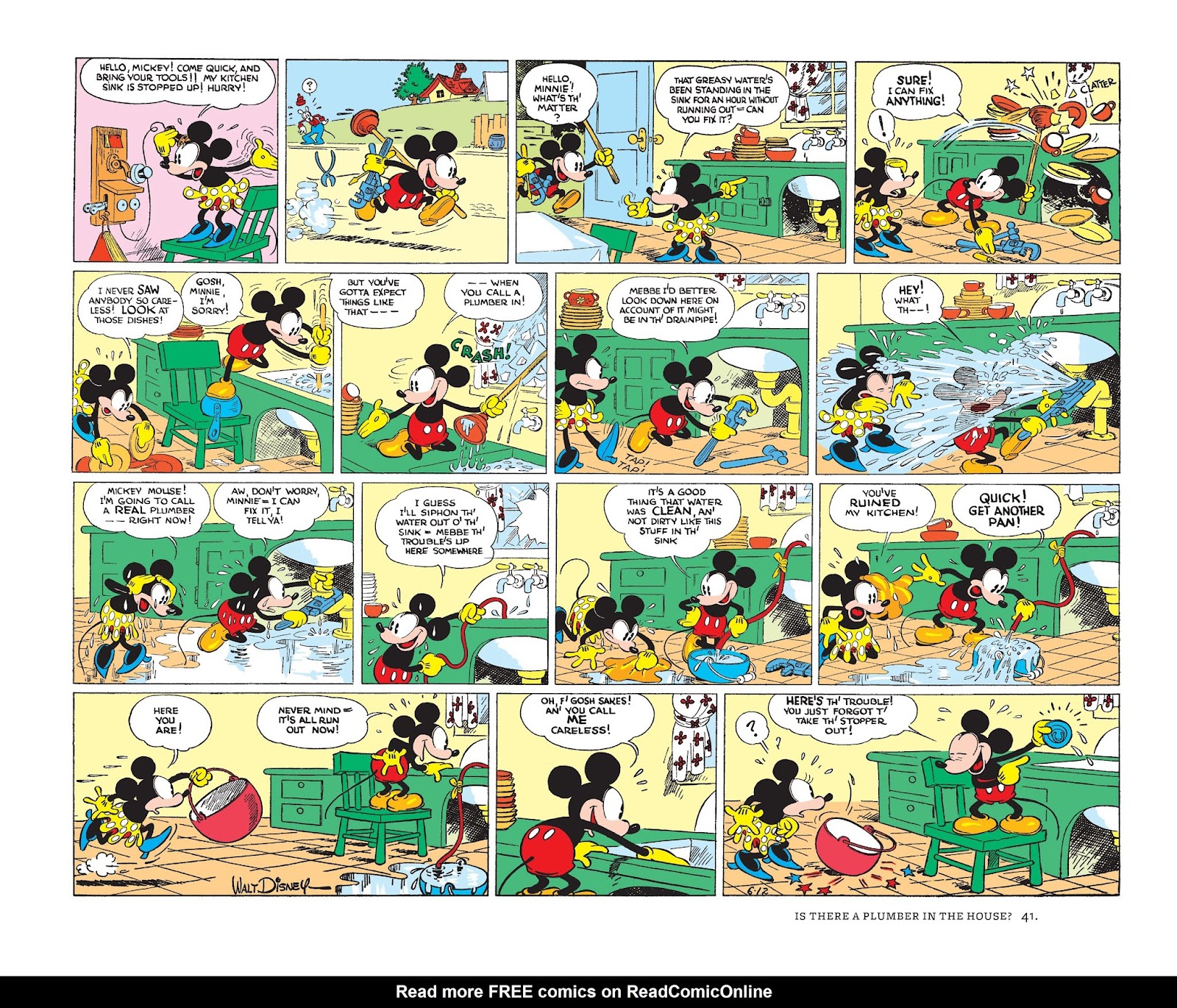 Walt Disney's Mickey Mouse Color Sundays issue TPB 1 (Part 1) - Page 41