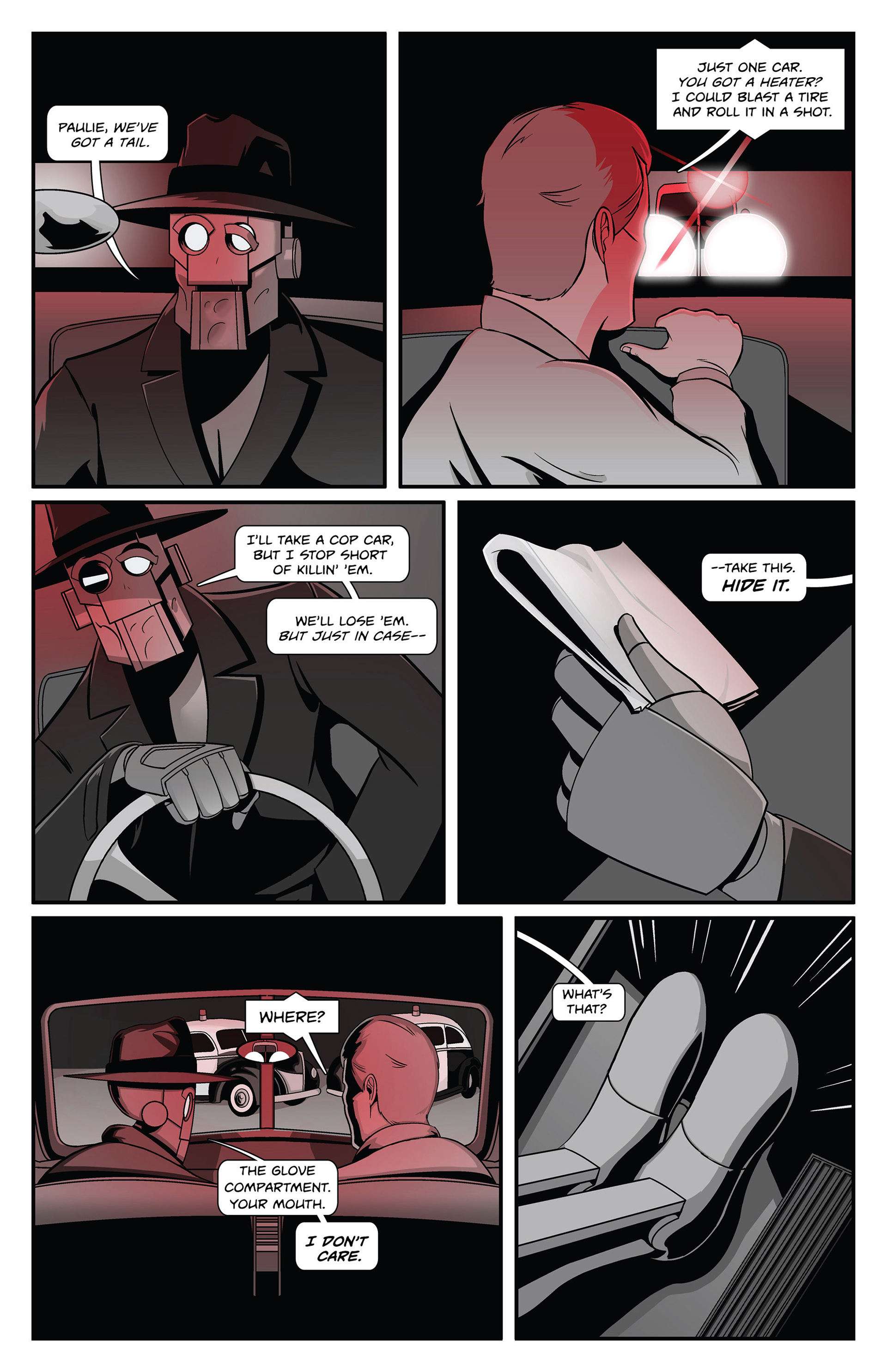 Read online Copernicus Jones: Robot Detective comic -  Issue #5 - 5