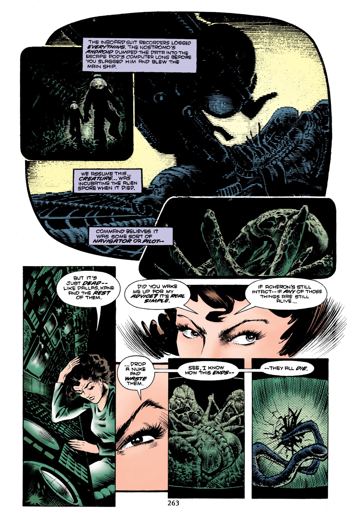 Read online Aliens Omnibus comic -  Issue # TPB 1 - 261