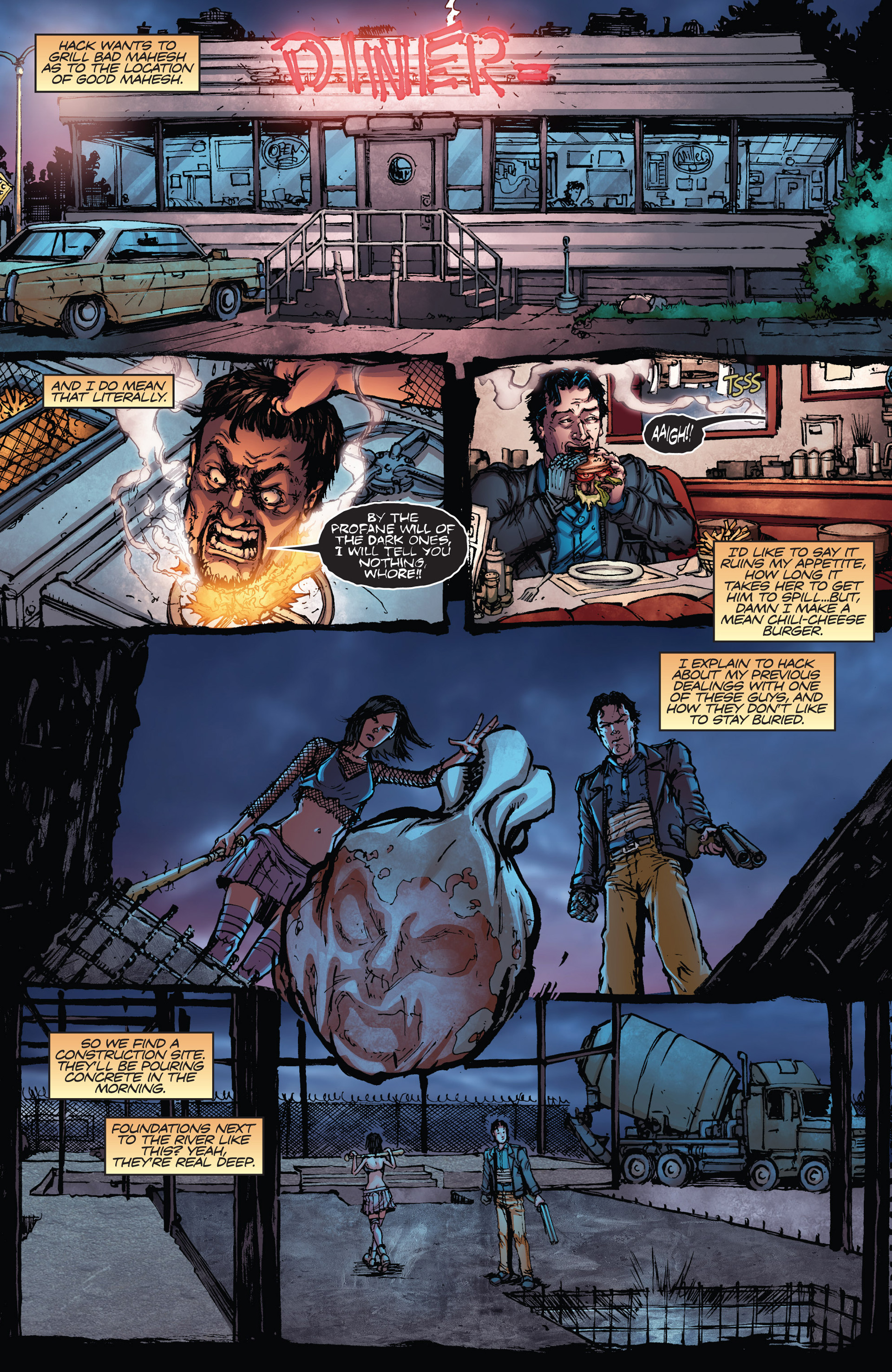 Read online Army of Darkness vs. Hack/Slash comic -  Issue #2 - 19