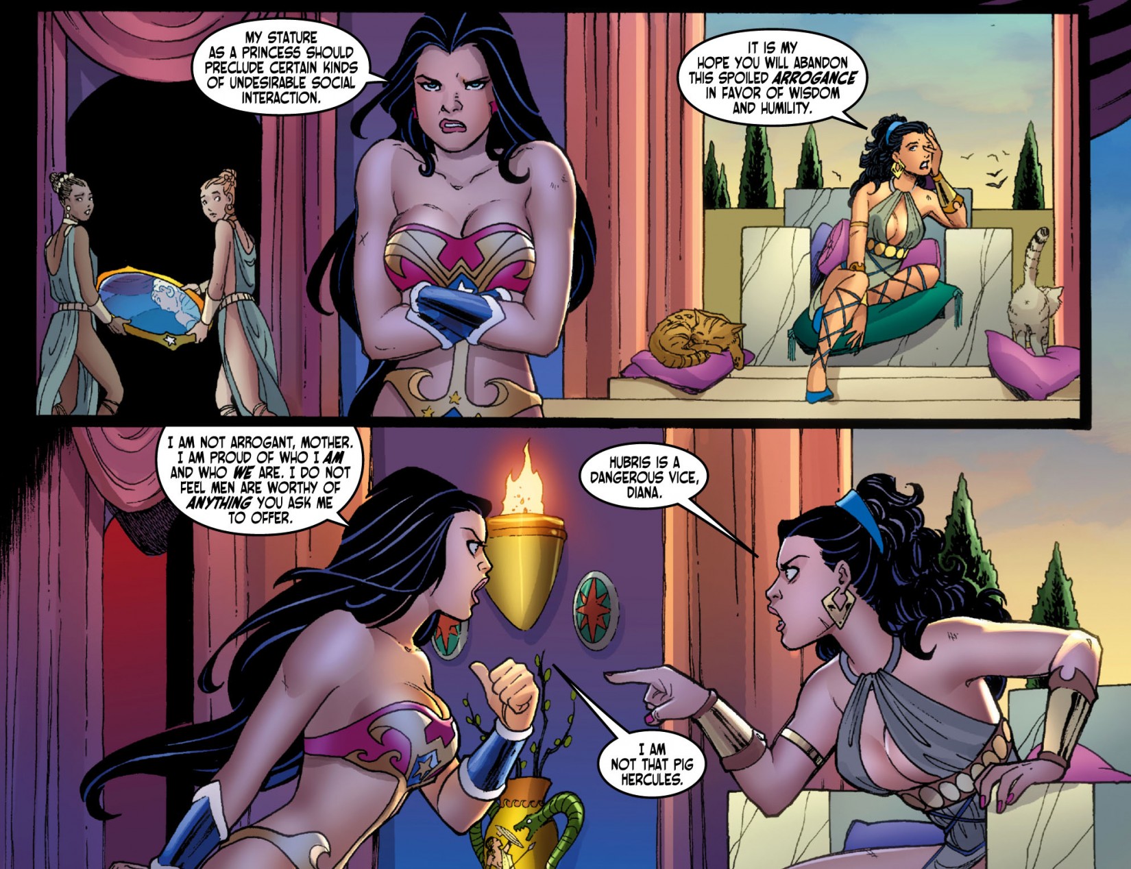 Read online Ame-Comi: Wonder Woman comic -  Issue #2 - 16