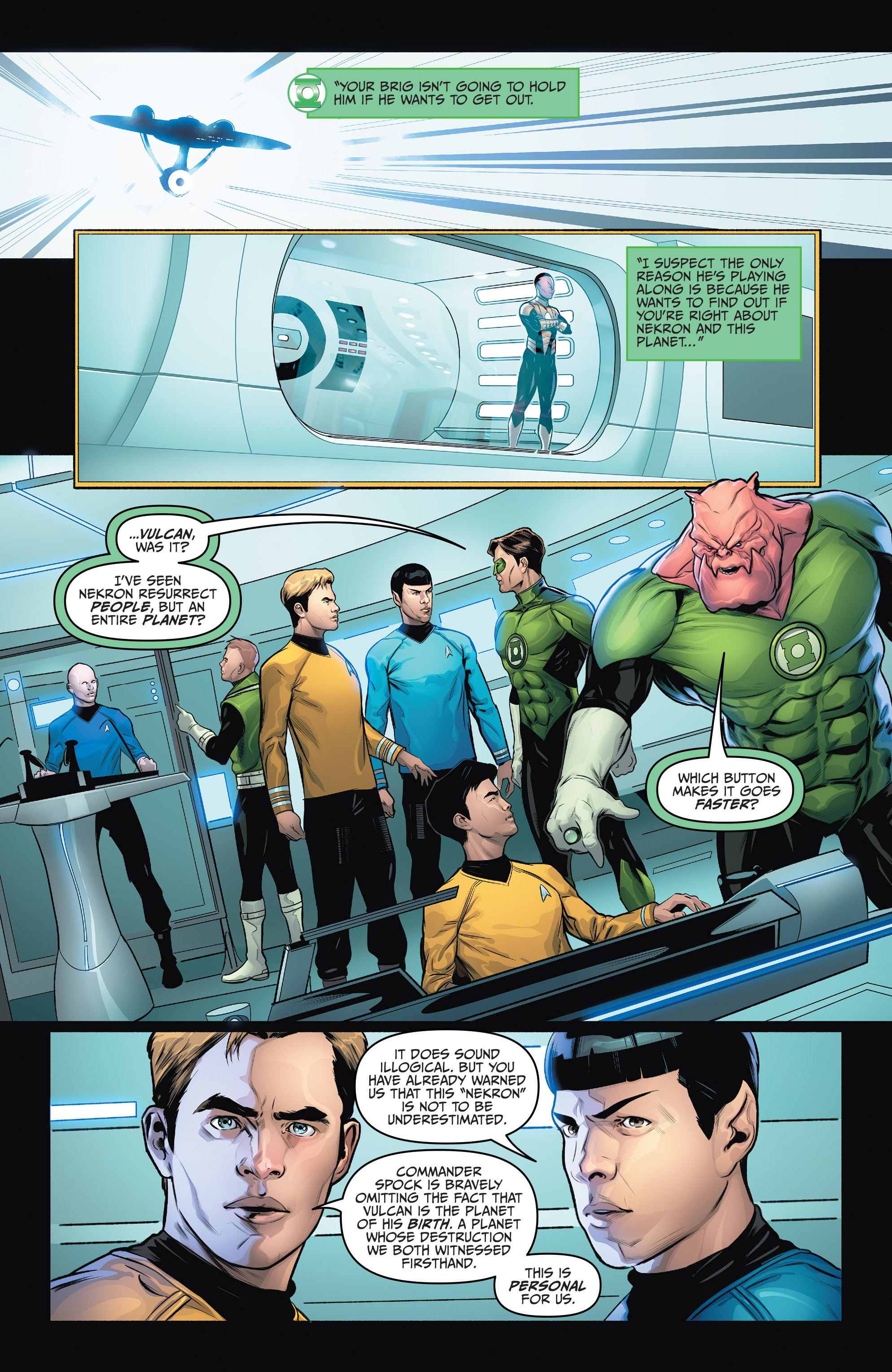 Read online Star Trek/Green Lantern (2015) comic -  Issue #5 - 15