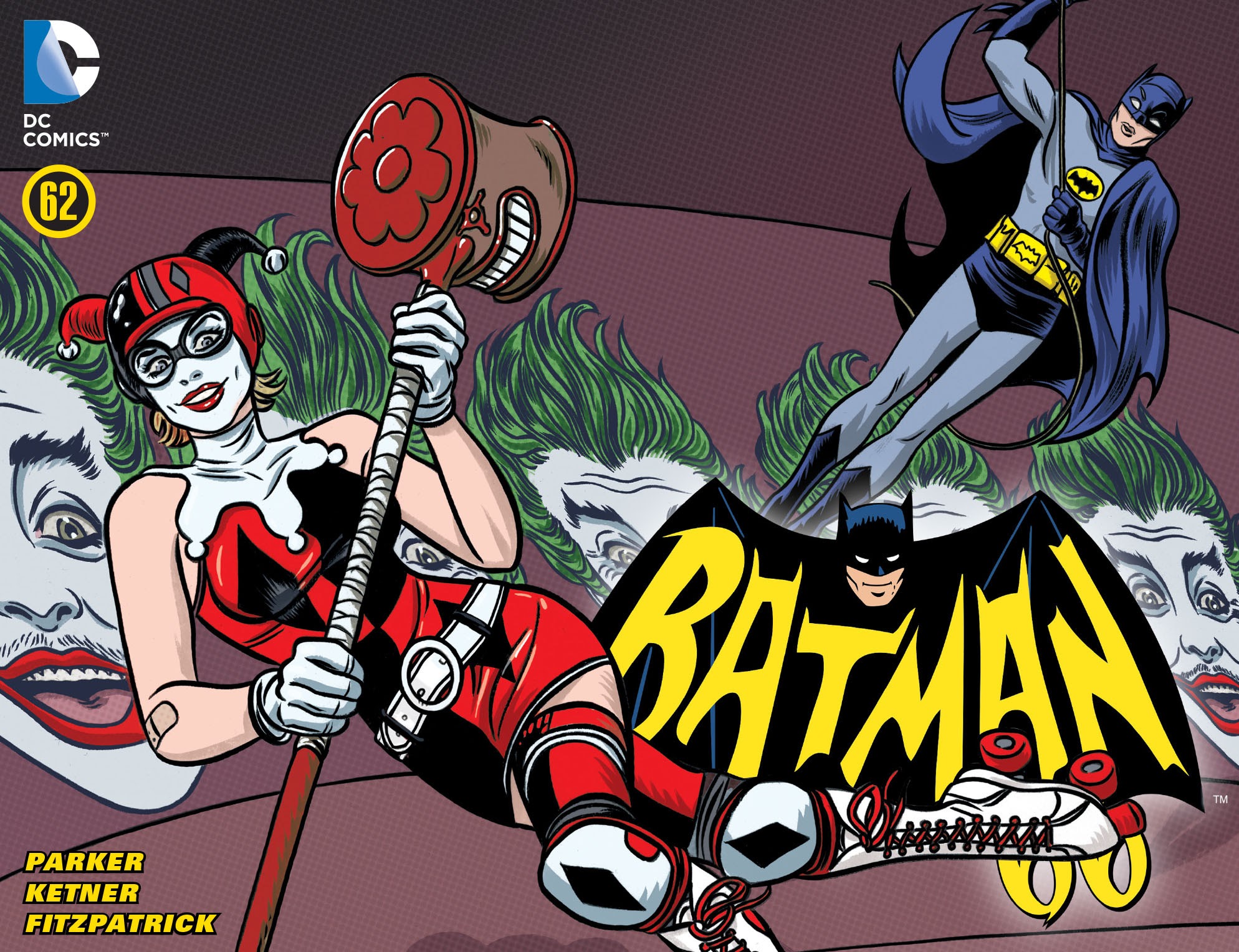 Read online Batman '66 [I] comic -  Issue #62 - 1
