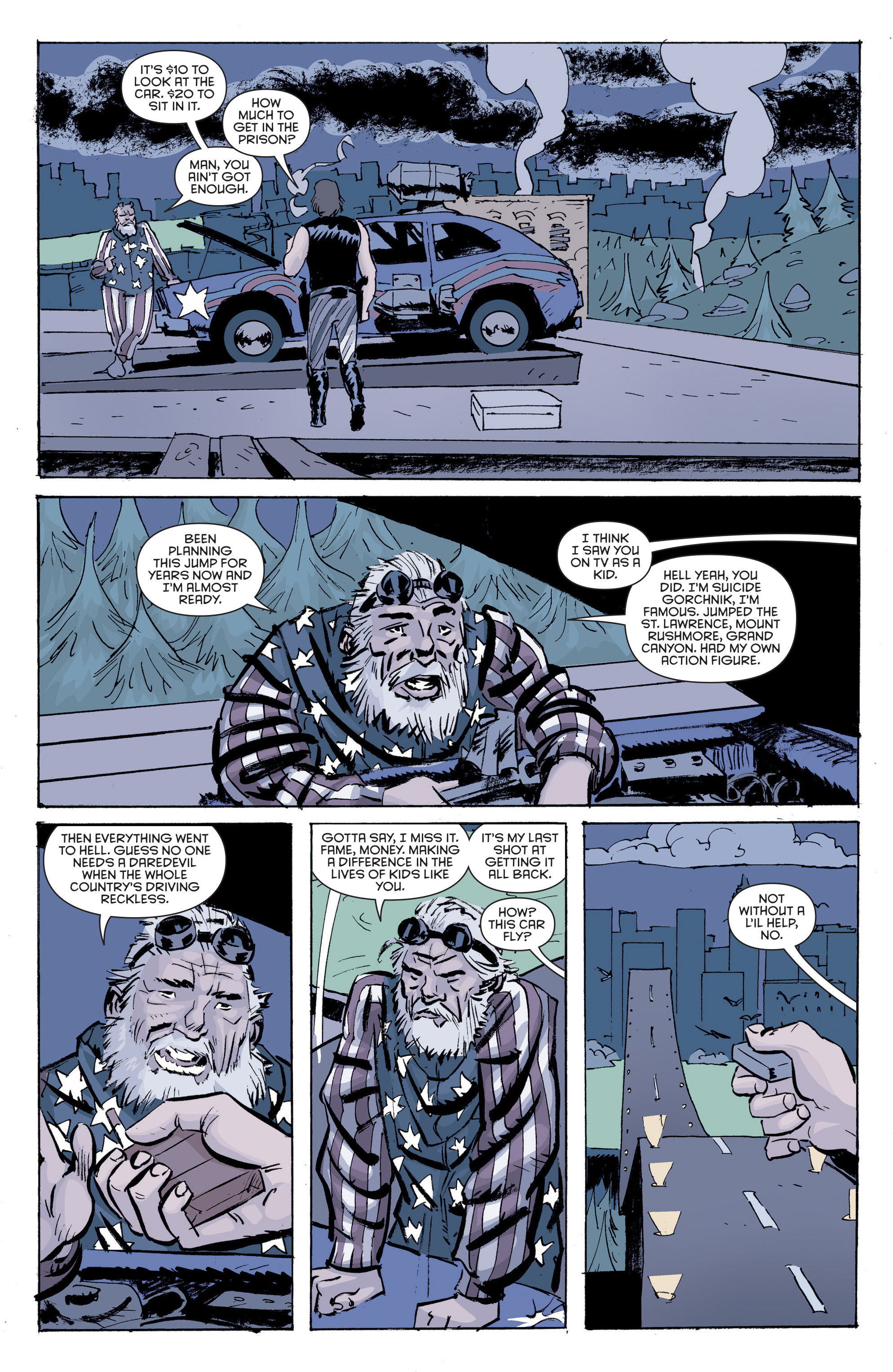 Read online Escape from New York comic -  Issue #9 - 10