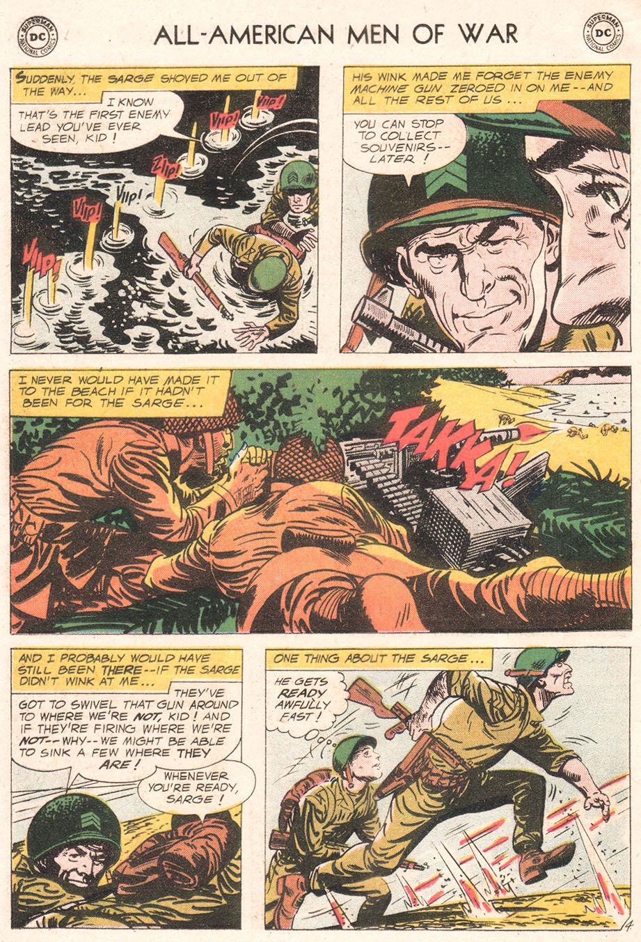 Read online All-American Men of War comic -  Issue #65 - 6