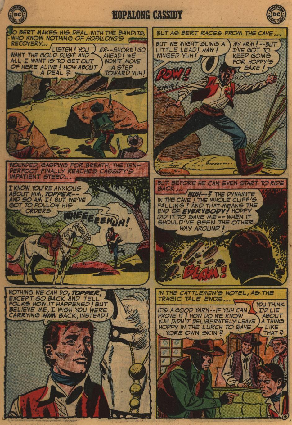 Read online Hopalong Cassidy comic -  Issue #93 - 30