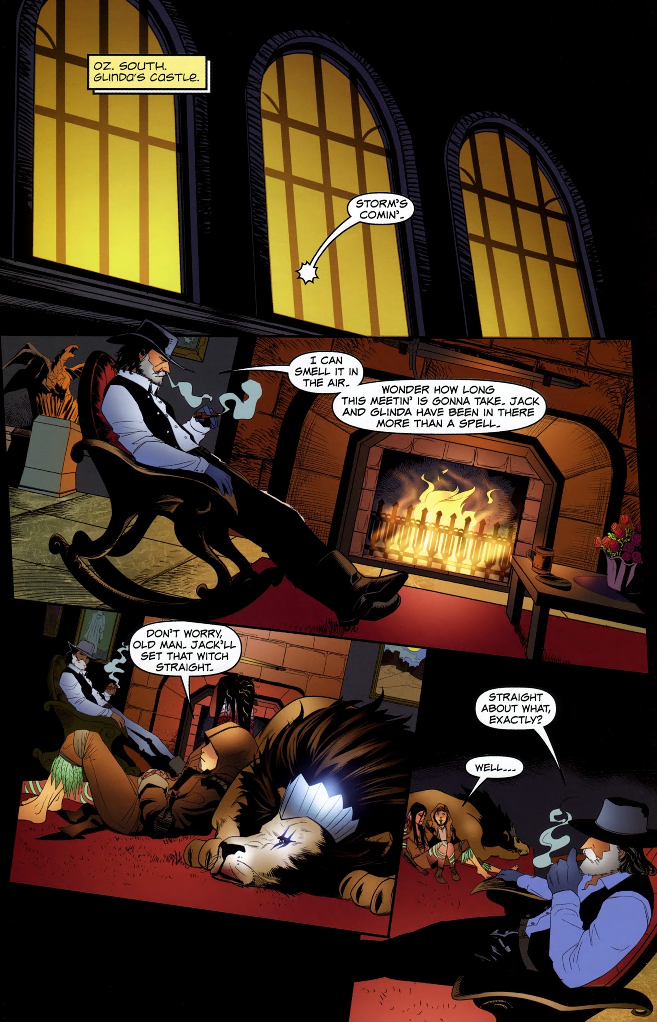 Read online Legend of Oz: The Wicked West comic -  Issue #5 - 18