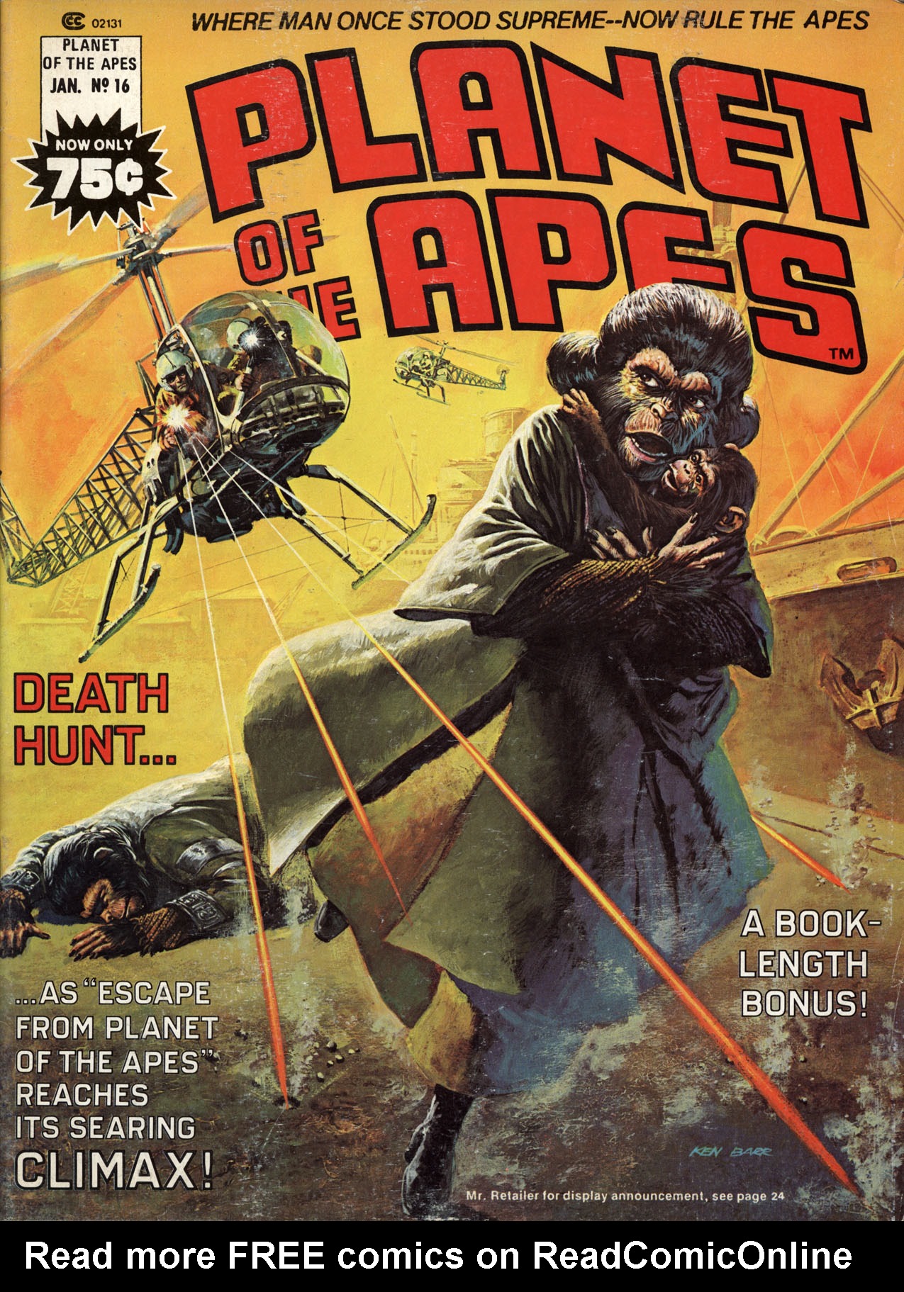 Read online Planet of the Apes comic -  Issue #16 - 1