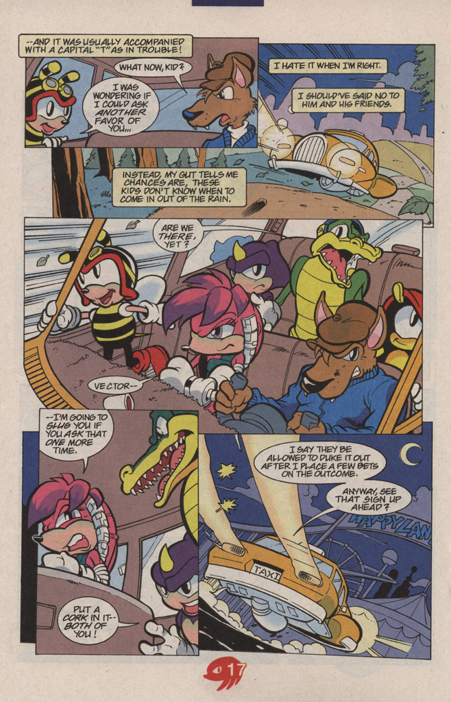 Read online Knuckles the Echidna comic -  Issue #13 - 24