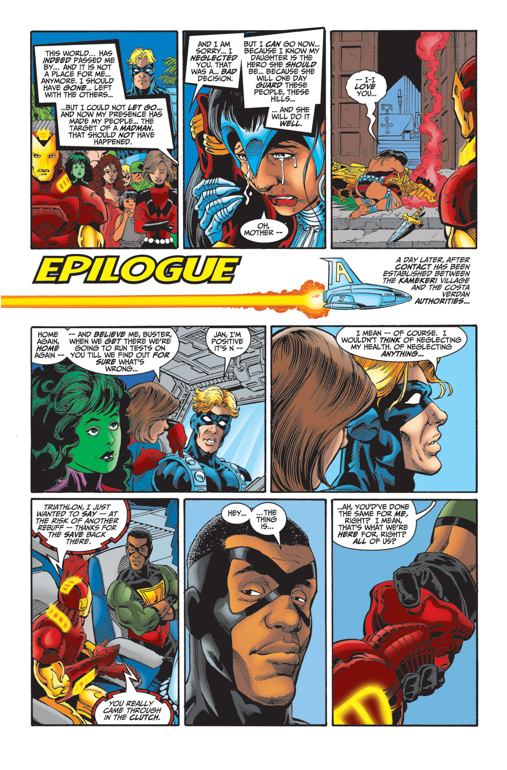 Read online Avengers (1998) comic -  Issue #30 - 22