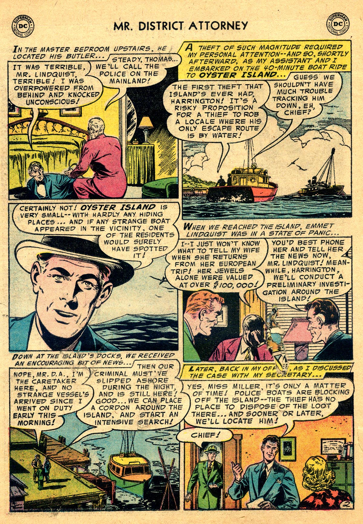 Read online Mr. District Attorney comic -  Issue #48 - 14