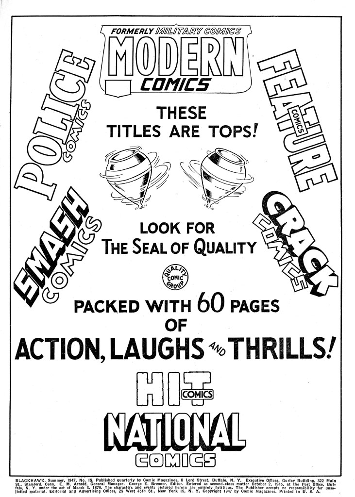 Read online Blackhawk (1957) comic -  Issue #15 - 2