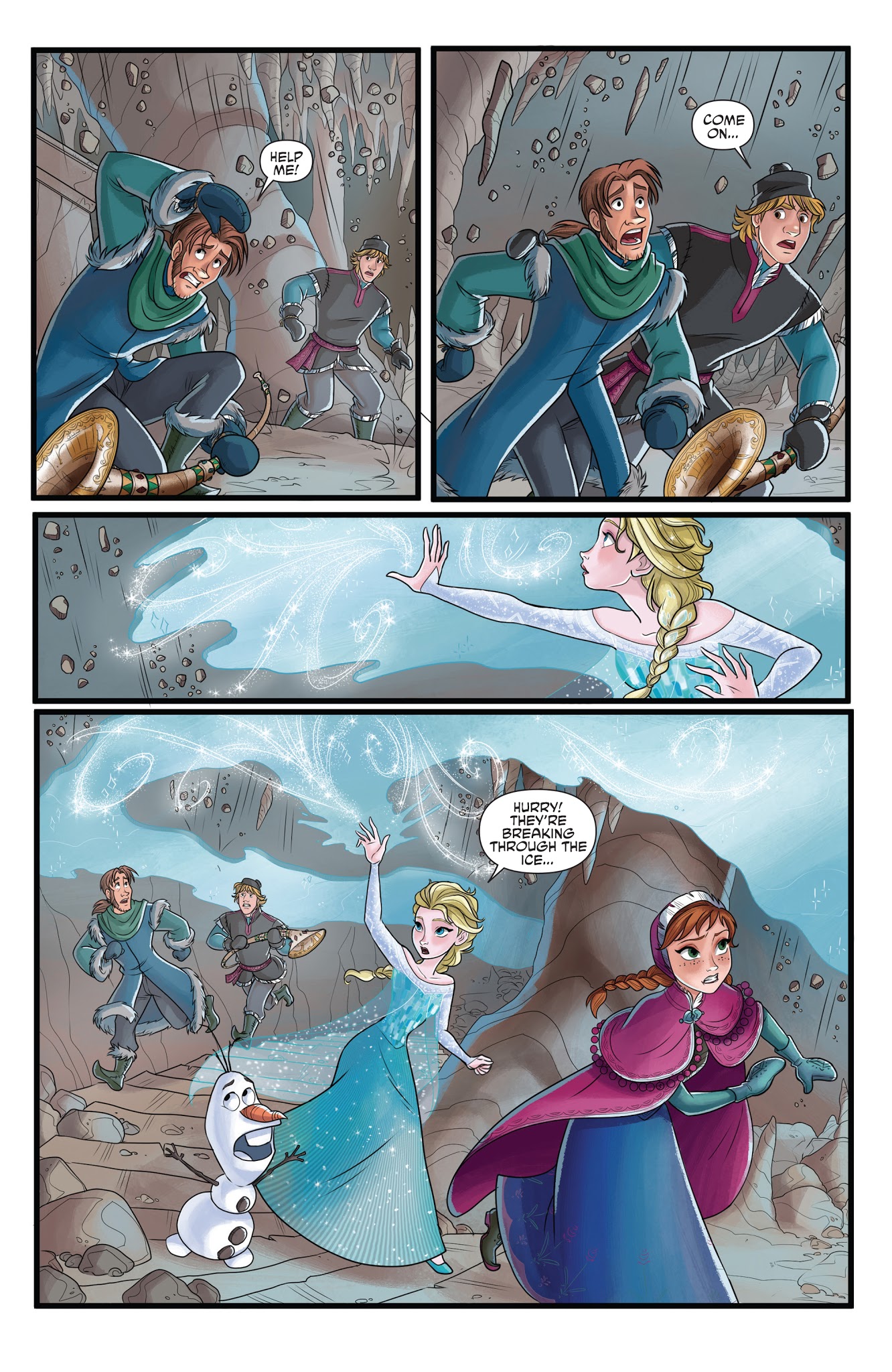 Read online Disney Frozen comic -  Issue #4 - 22