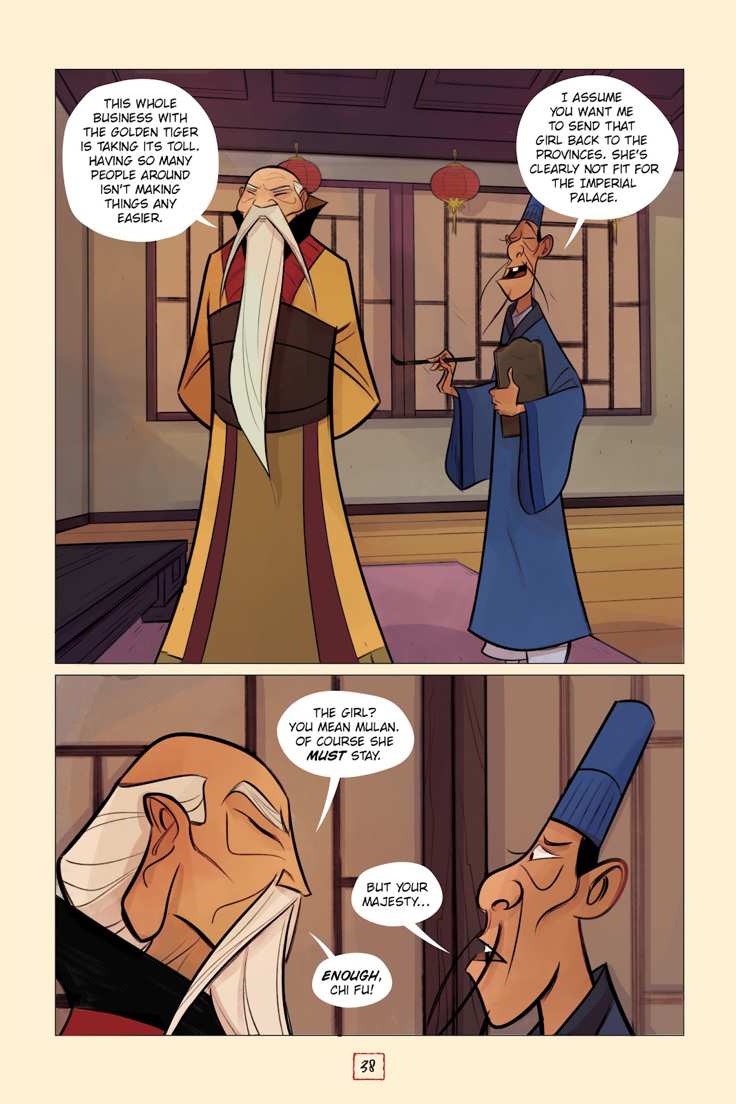 Disney Mulan's Adventure Journal: The Palace of Secrets issue TPB - Page 39