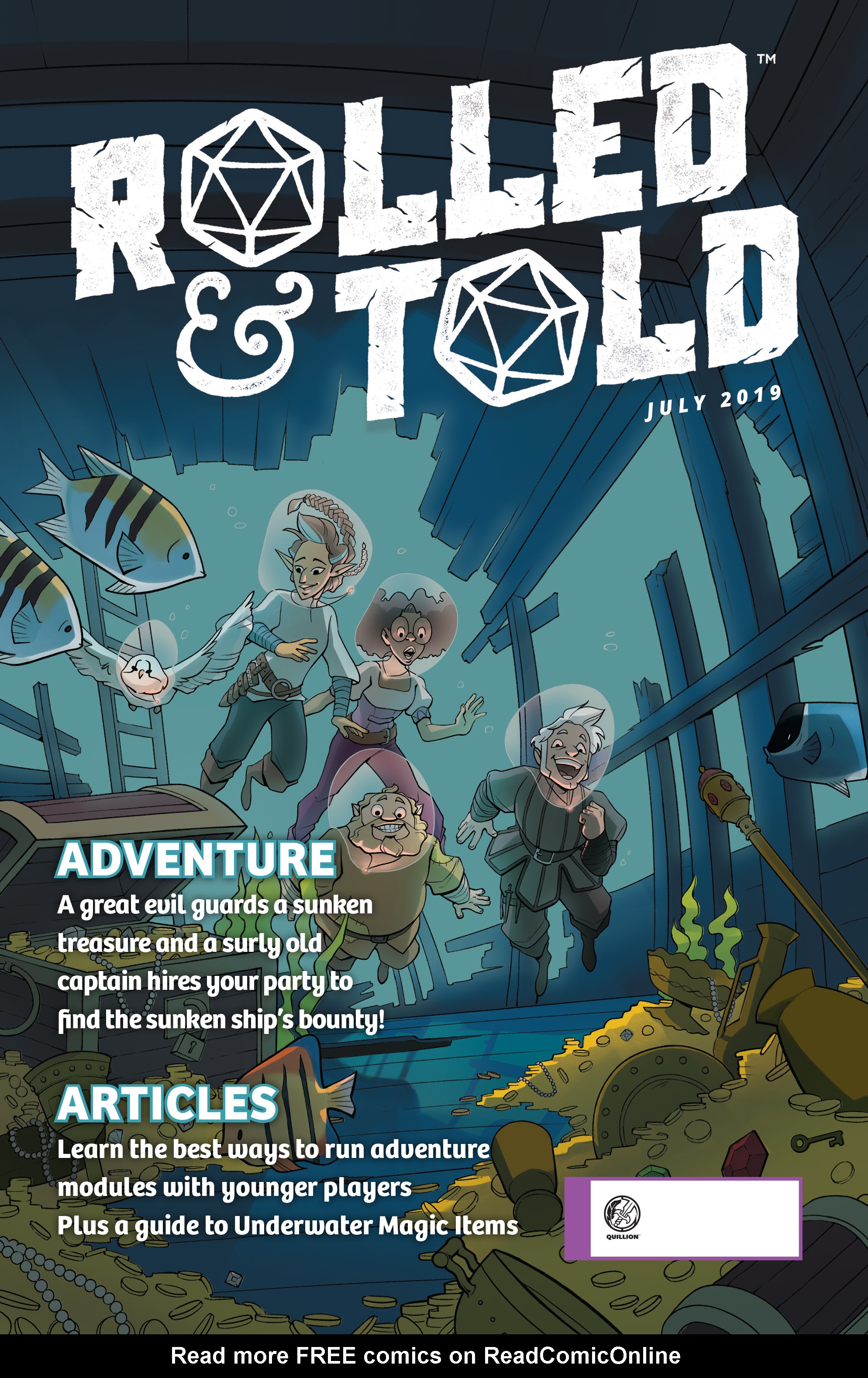 Read online Rolled & Told comic -  Issue #11 - 1