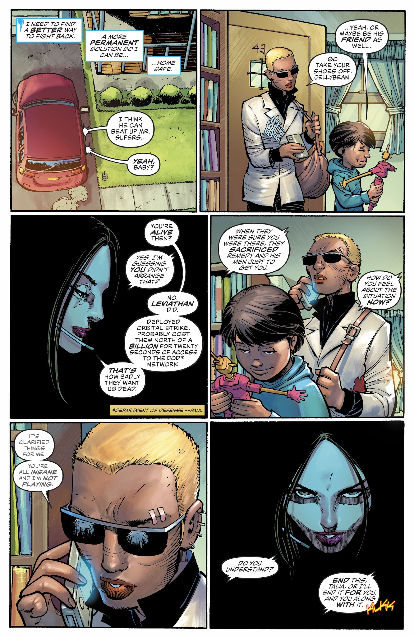 Read online The Silencer comic -  Issue #3 - 19