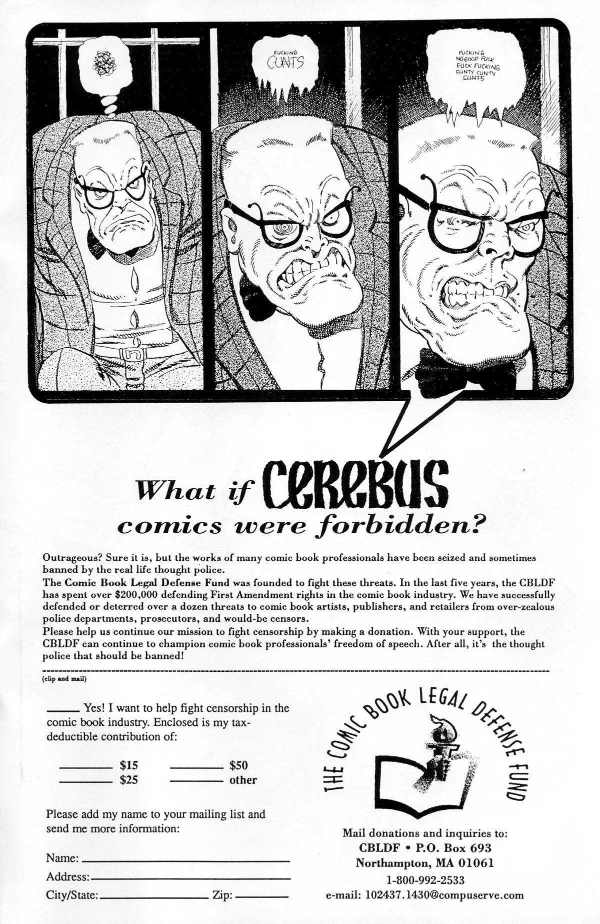 Cerebus Issue #212 #211 - English 26