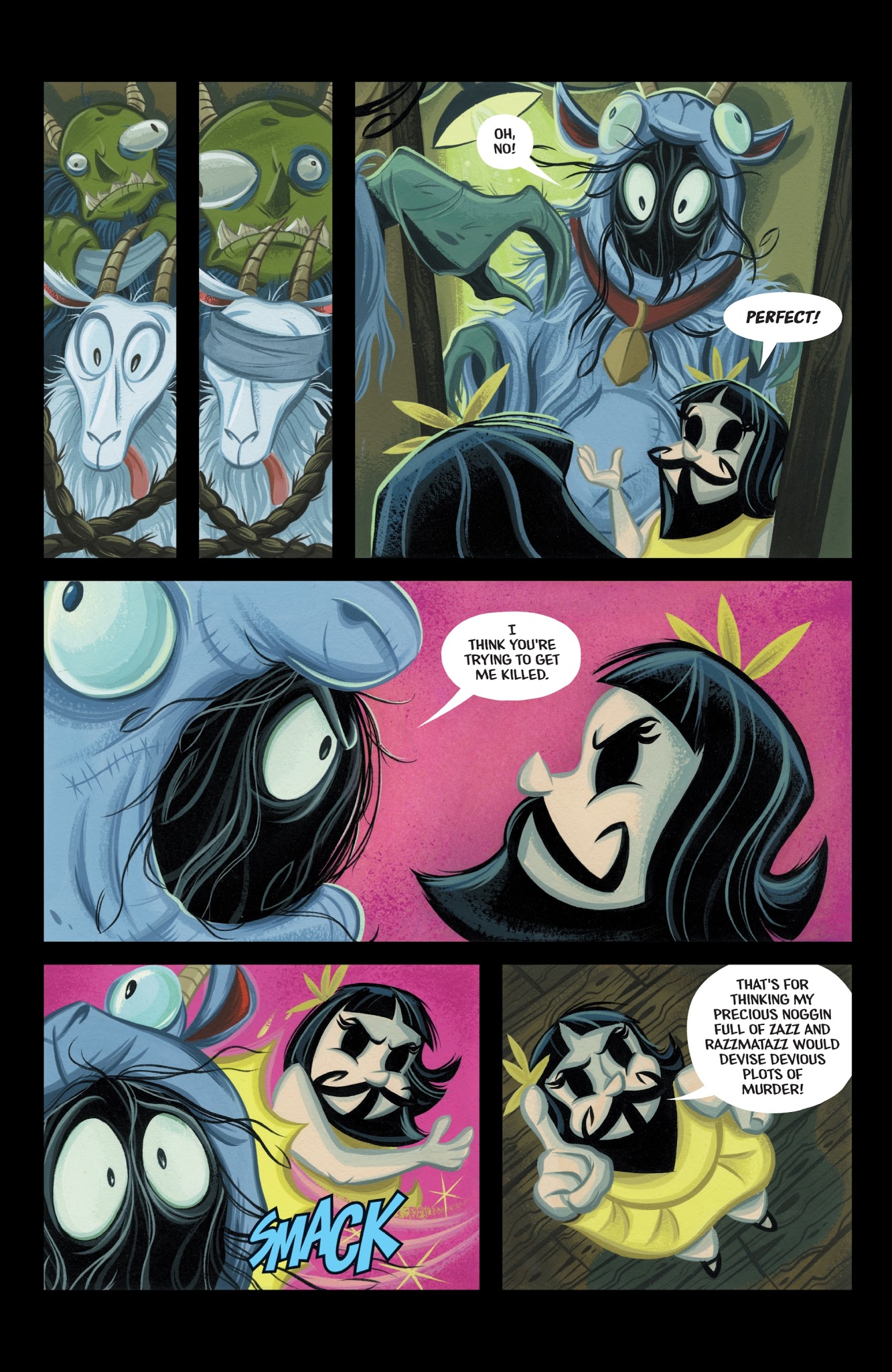 Read online Chimichanga: Sorrow of the World's Worst Face comic -  Issue #4 - 6