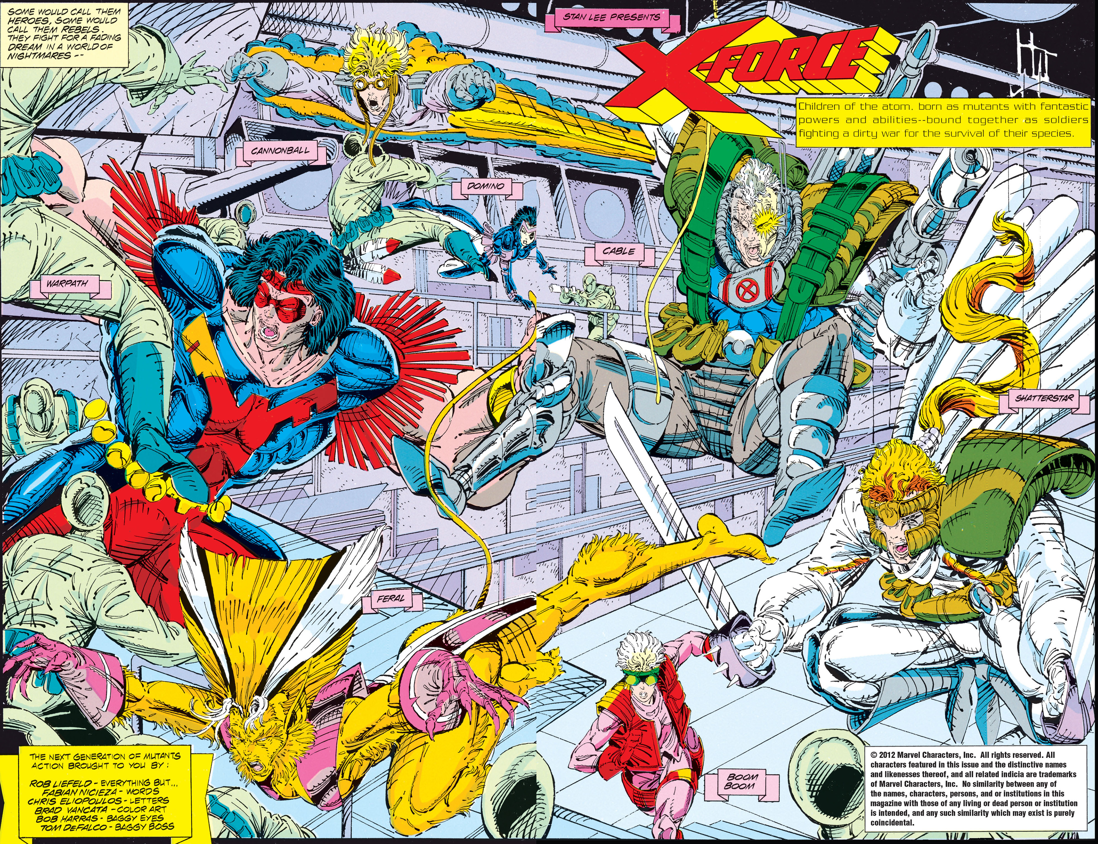 Read online X-Force (1991) comic -  Issue #1 - 4