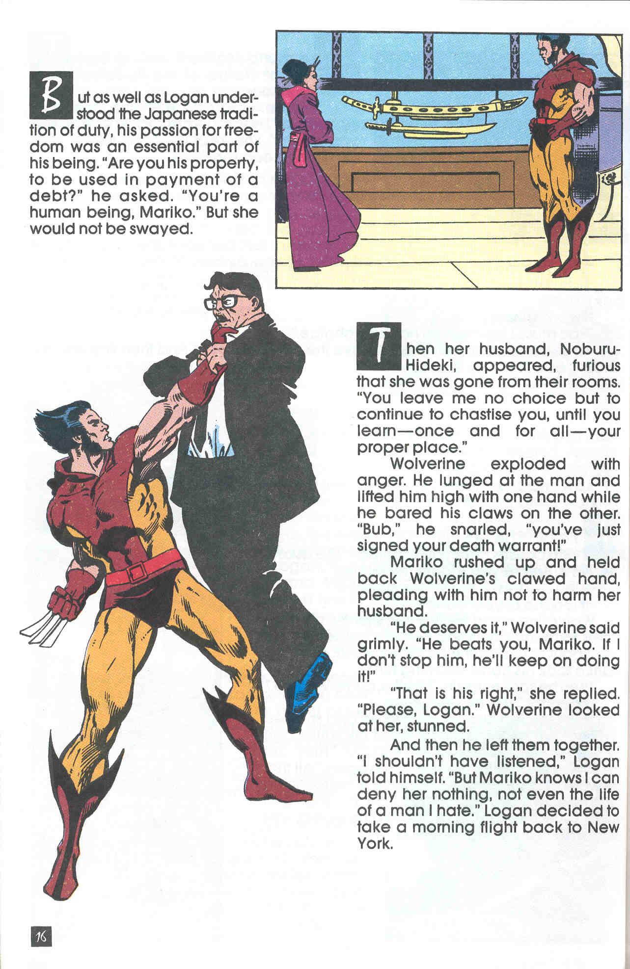 Read online Wolverine Saga comic -  Issue #3 - 22
