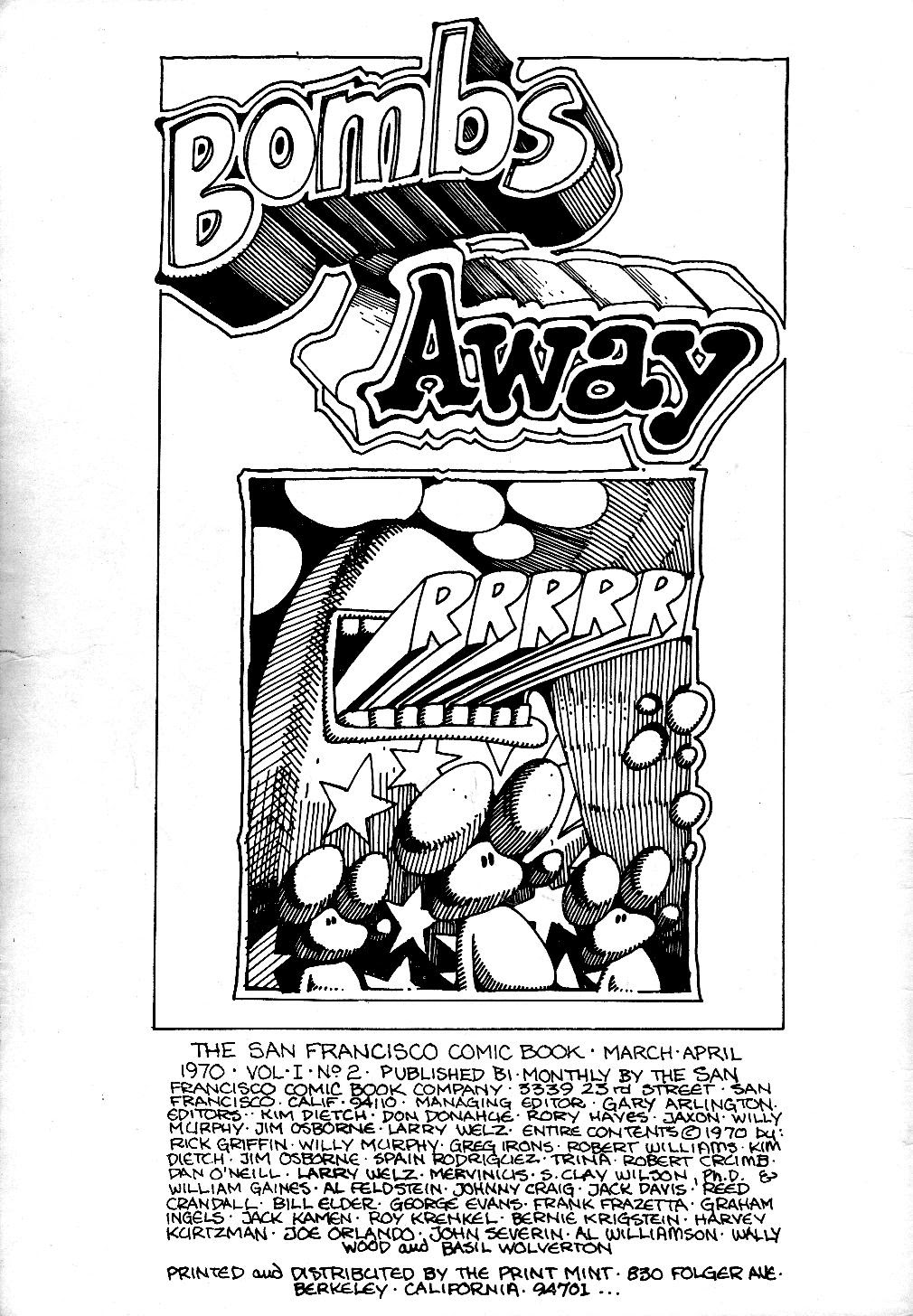 Read online San Francisco Comic Book comic -  Issue #2 - 2