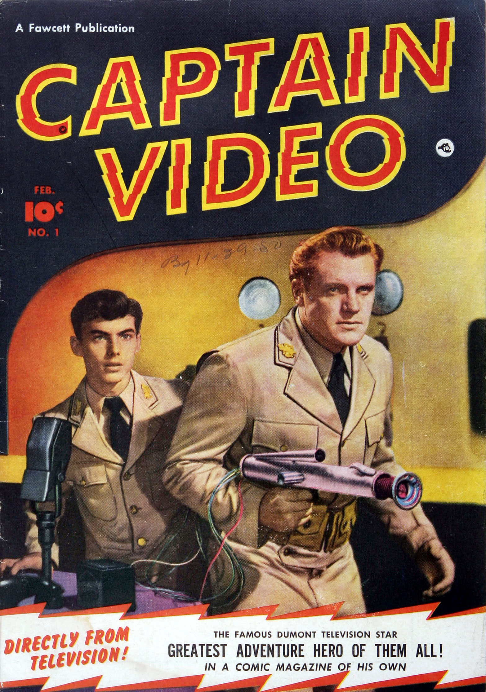 Read online Captain Video comic -  Issue #1 - 1