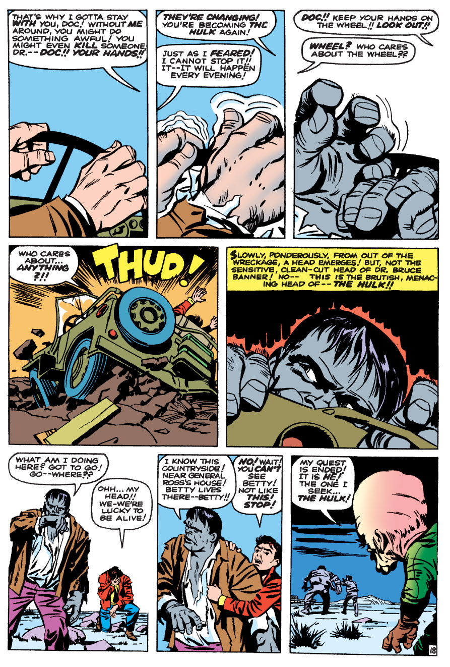 Read online Marvel Masterworks: The Incredible Hulk comic -  Issue # TPB 1 (Part 1) - 21