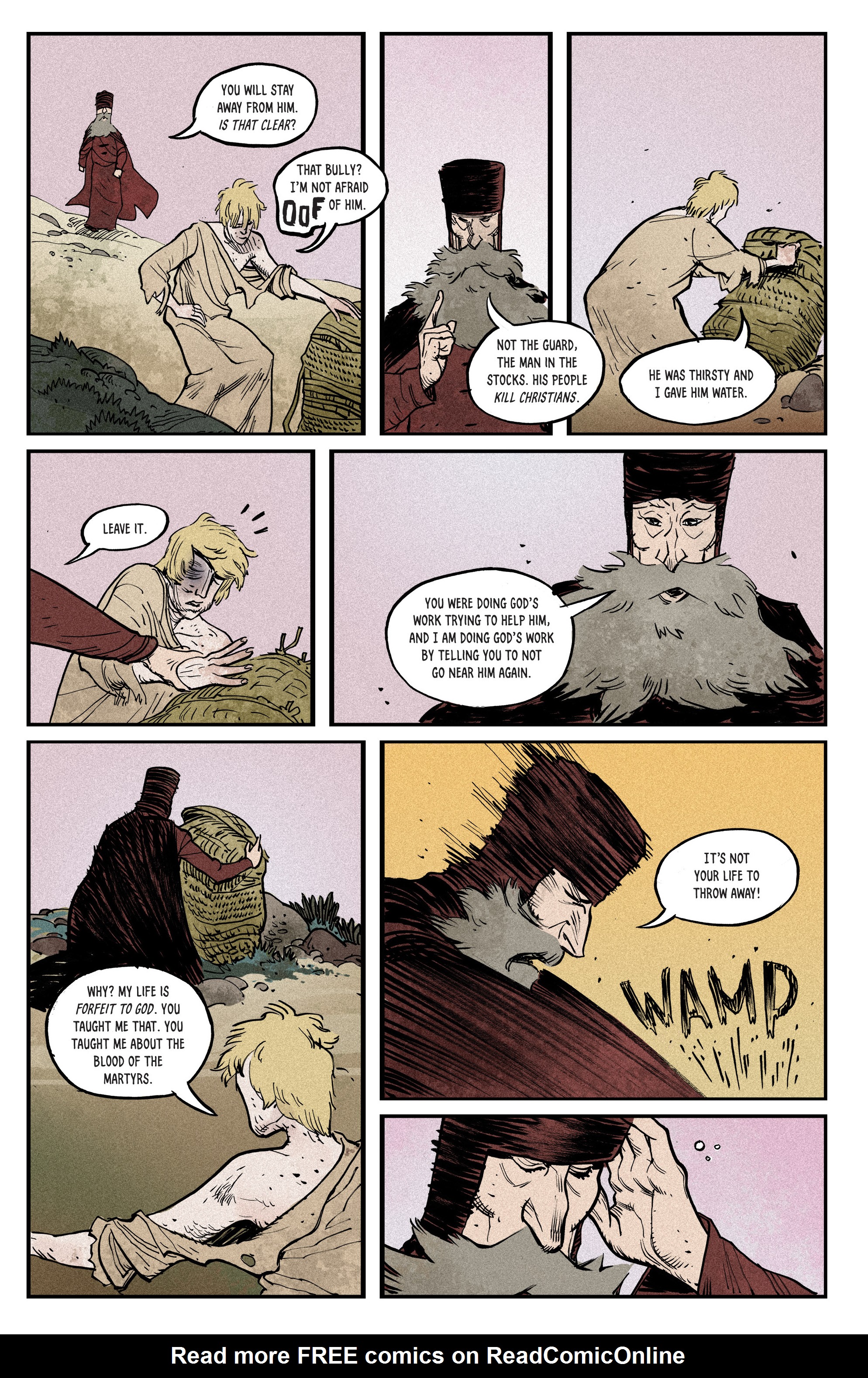 Read online Green Monk: Blood of the Martyrs comic -  Issue # TPB - 51