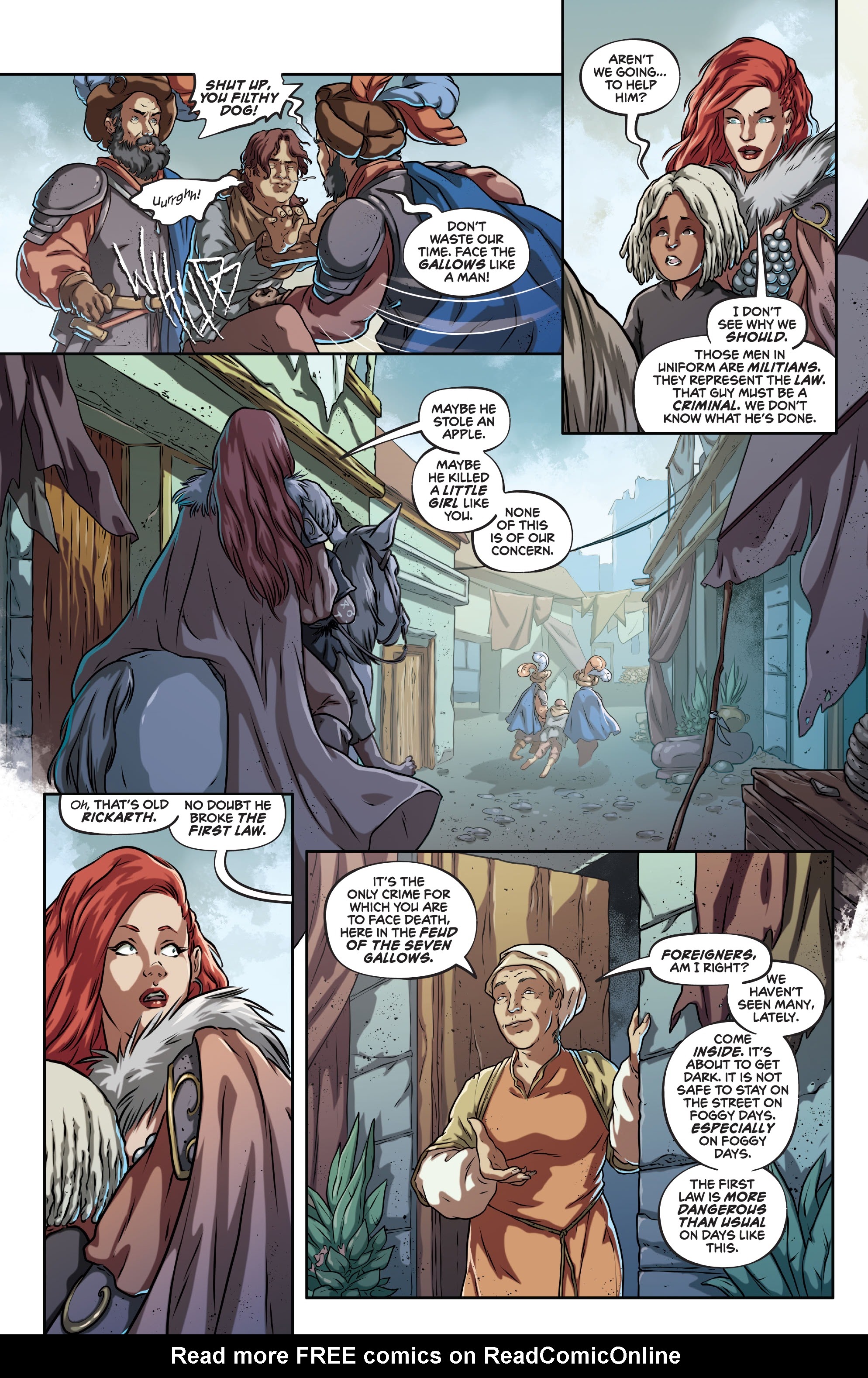 Read online Red Sonja (2021) comic -  Issue #5 - 21