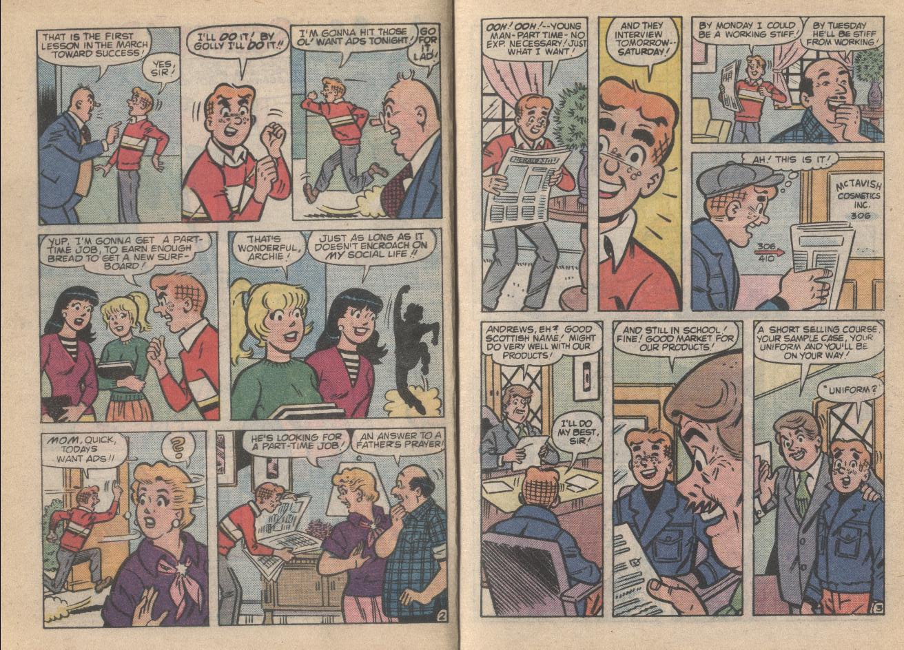 Read online Archie...Archie Andrews, Where Are You? Digest Magazine comic -  Issue #51 - 3