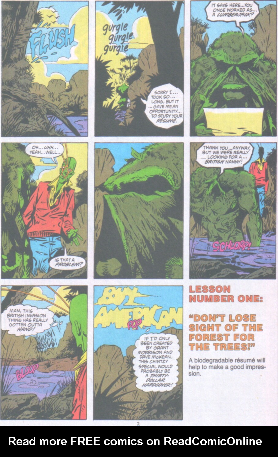 Read online Ambush Bug Nothing Special comic -  Issue # Full - 3