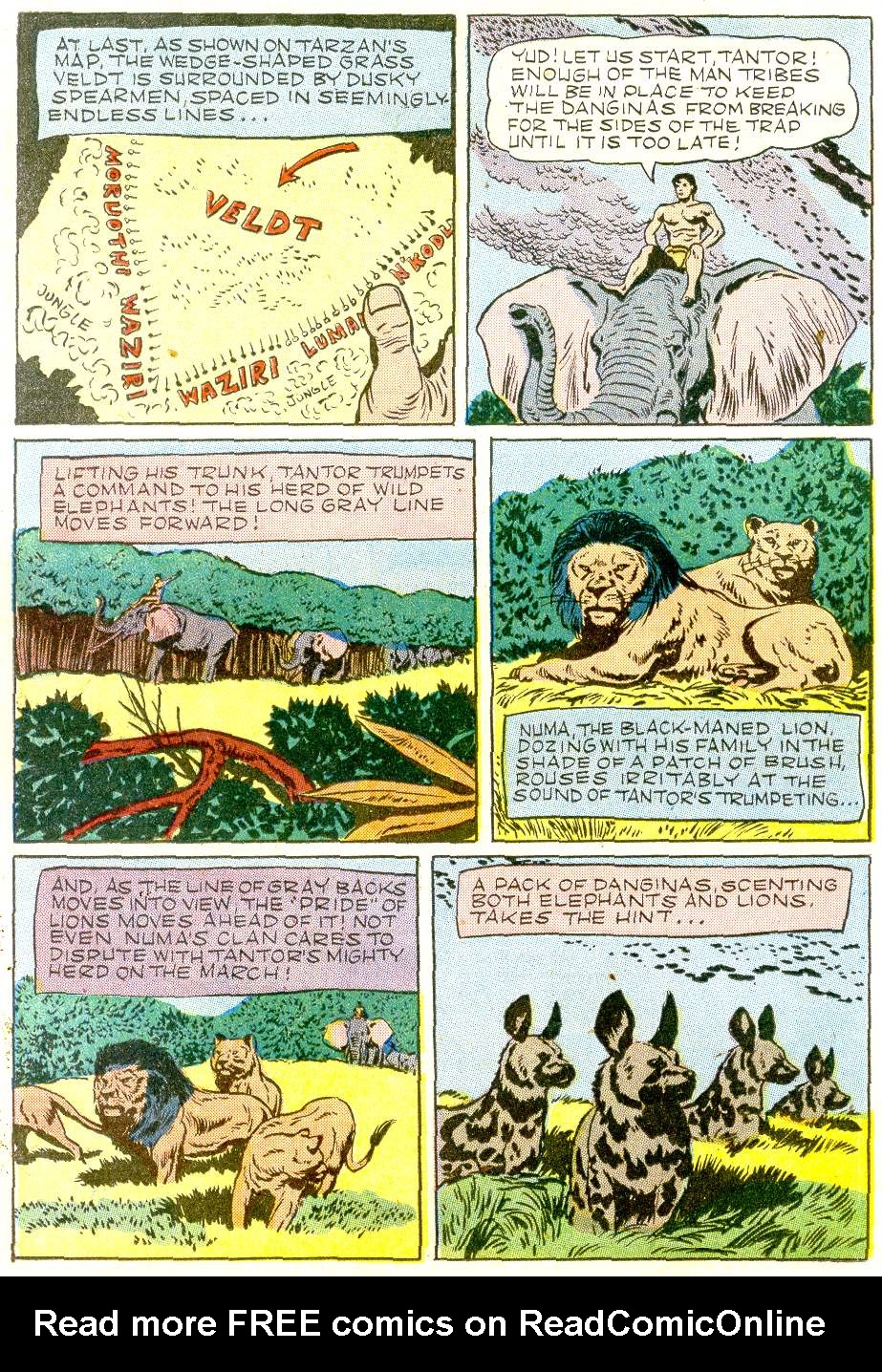 Read online Tarzan (1948) comic -  Issue #43 - 32