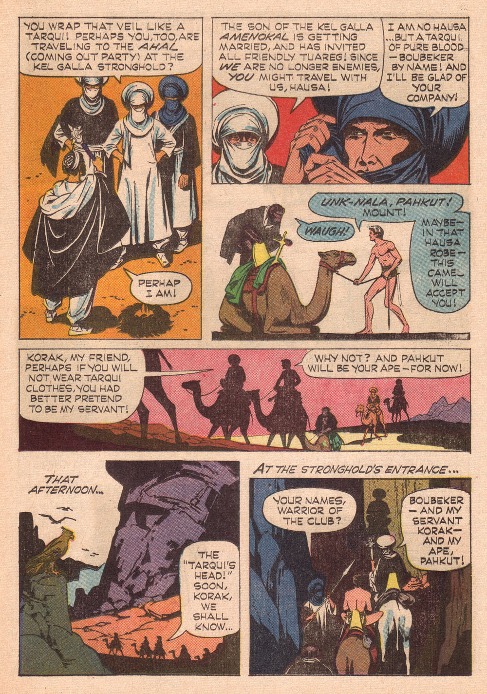 Read online Korak, Son of Tarzan (1964) comic -  Issue #7 - 17