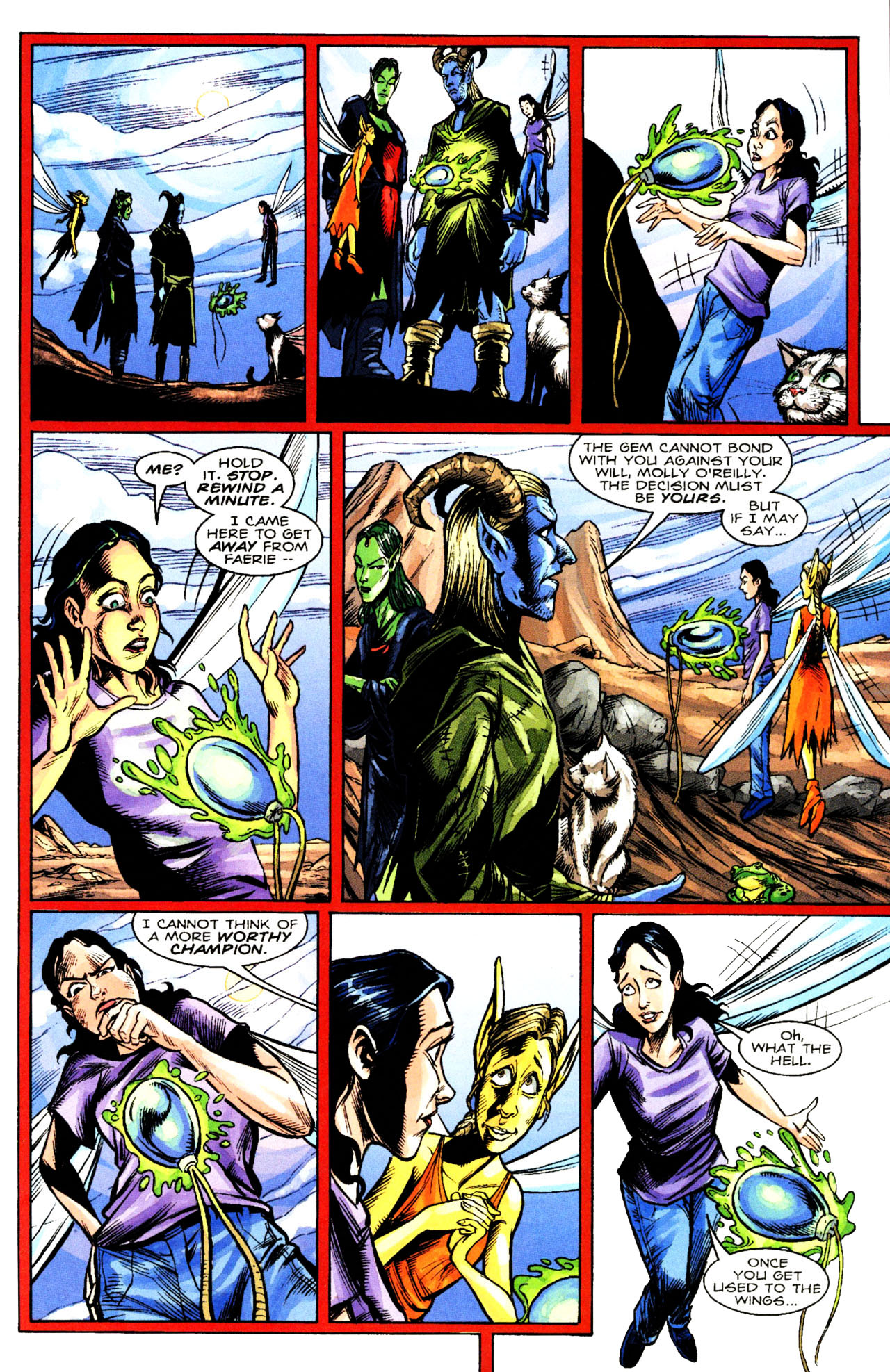 Read online The Books of Faerie: Molly's Story comic -  Issue #4 - 19