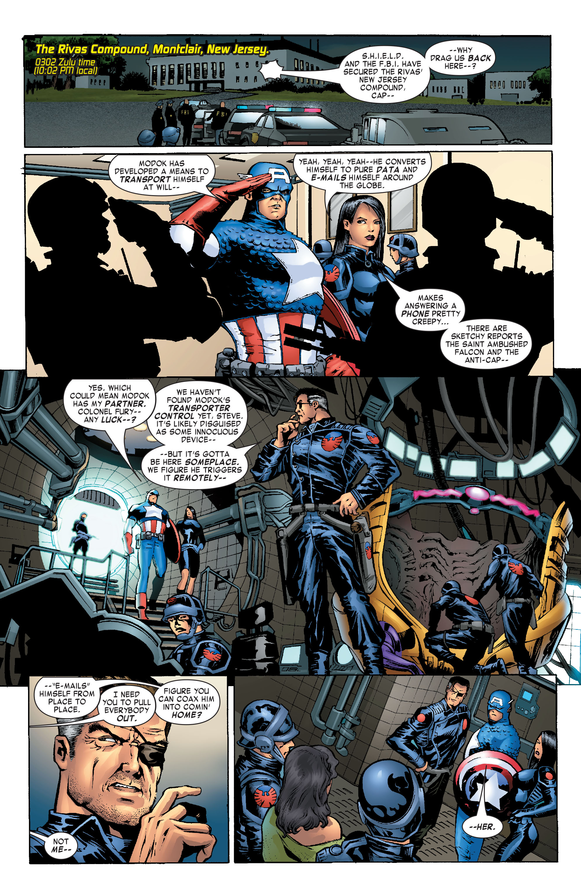 Read online Captain America & the Falcon comic -  Issue #11 - 12