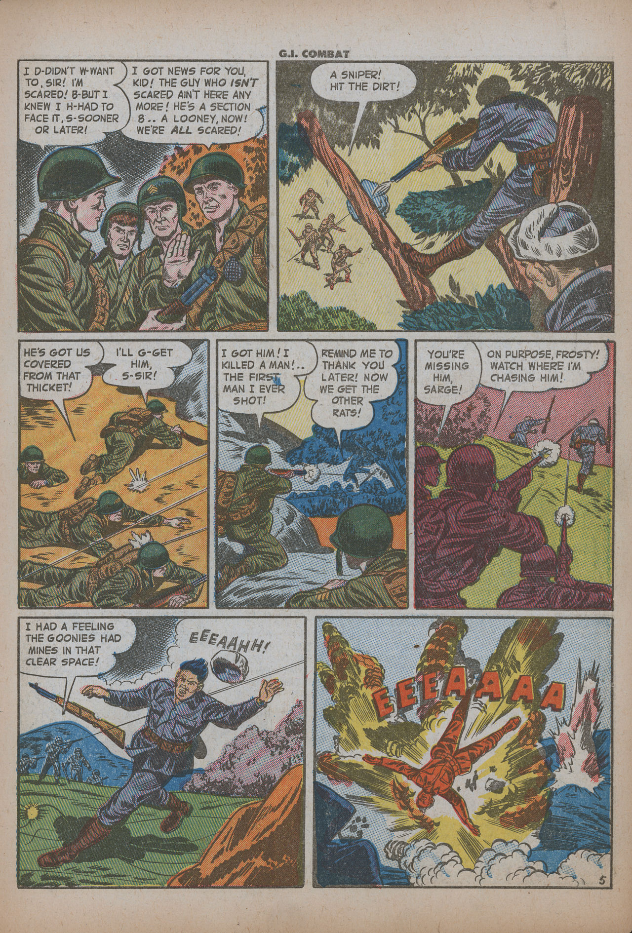 Read online G.I. Combat (1952) comic -  Issue #10 - 8