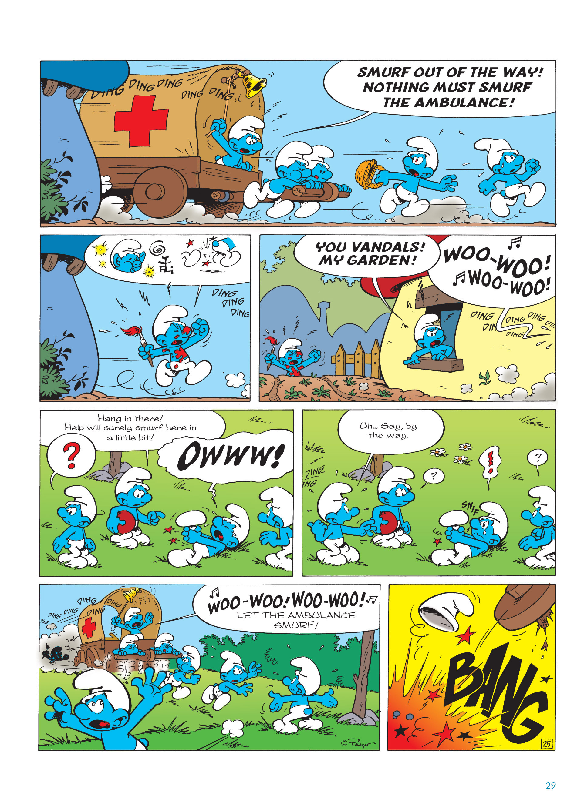 Read online The Smurfs comic -  Issue #20 - 29