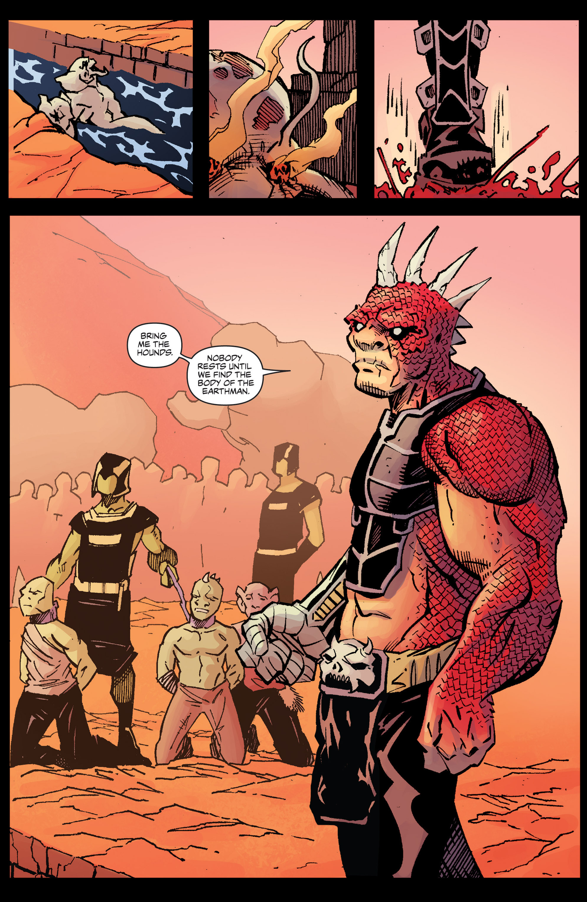 Read online Bigfoot: Sword of the Earthman (2015) comic -  Issue #3 - 26