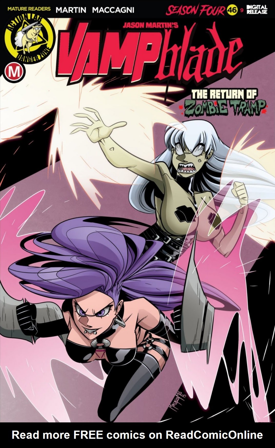 Read online Vampblade Season 4 comic -  Issue #9 - 1