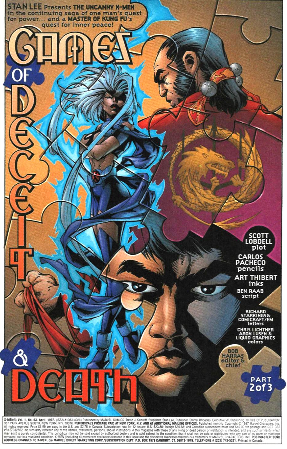 Read online X-Men (1991) comic -  Issue #63 - 2