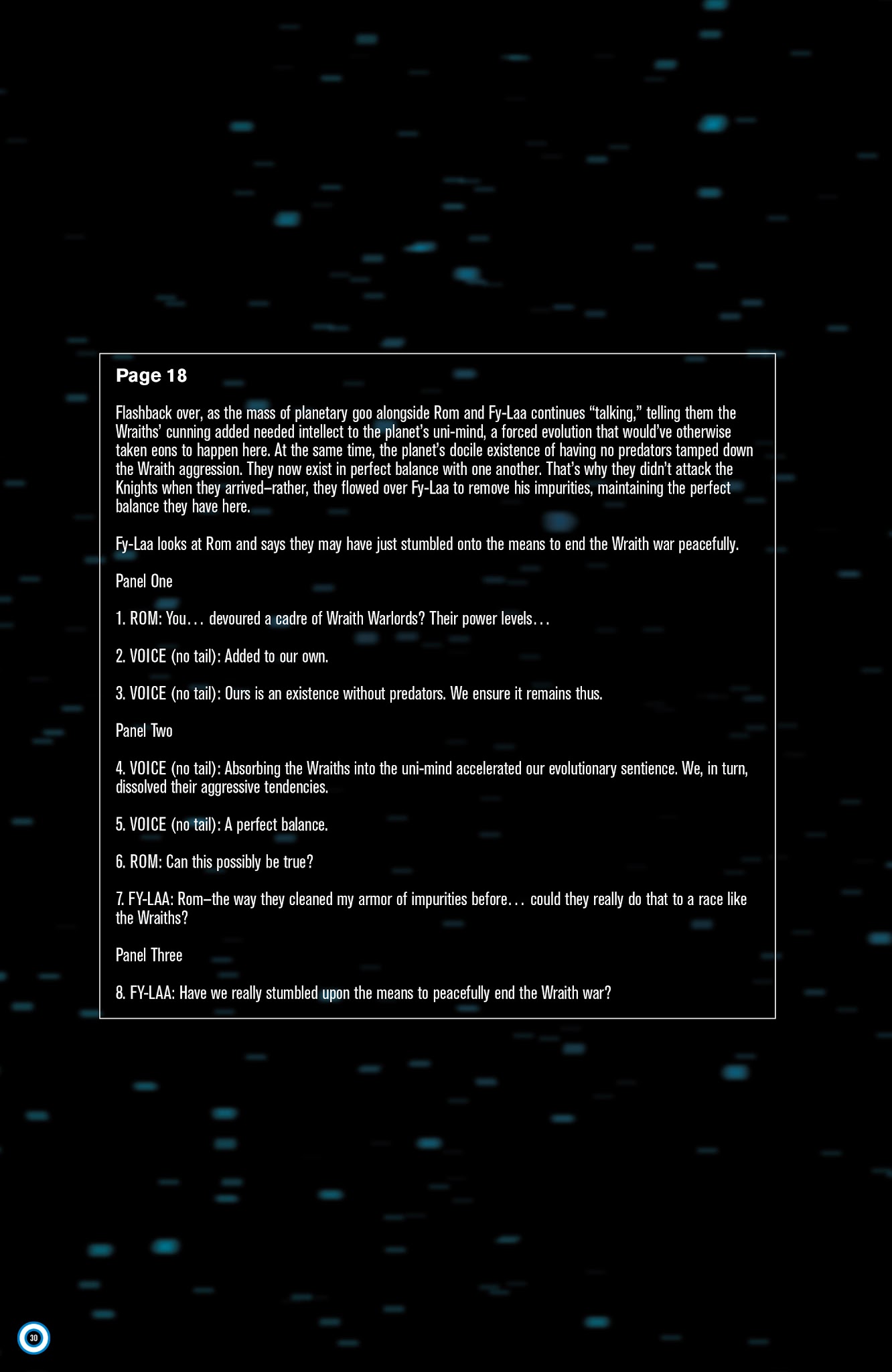 Read online ROM: Tales of the Solstar Order One-Shot comic -  Issue # Full - 31