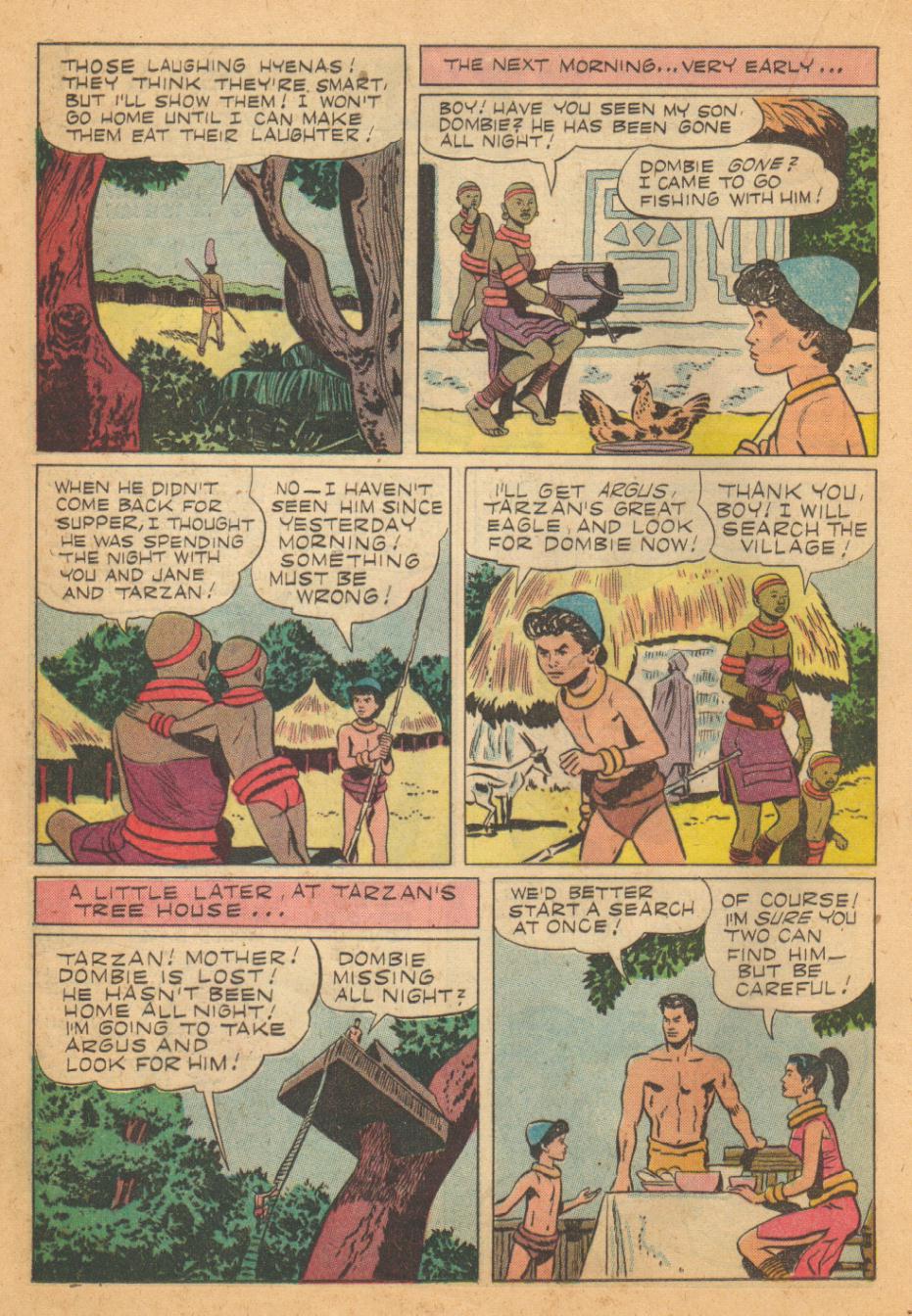 Read online Tarzan (1948) comic -  Issue #78 - 20