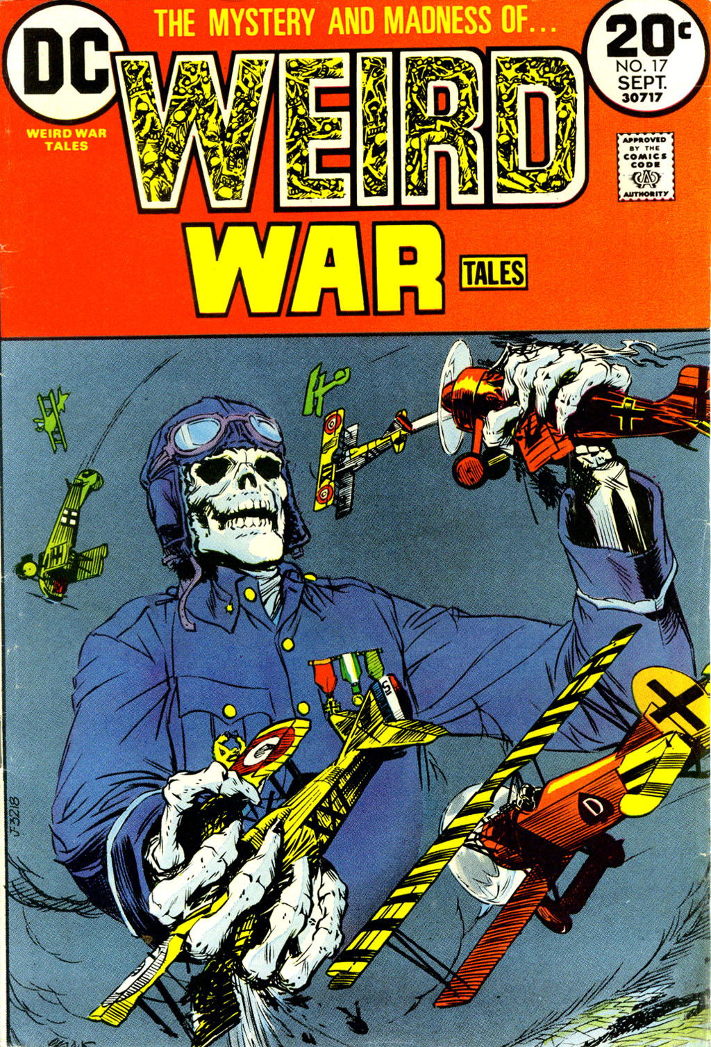 Read online Weird War Tales (1971) comic -  Issue #17 - 1