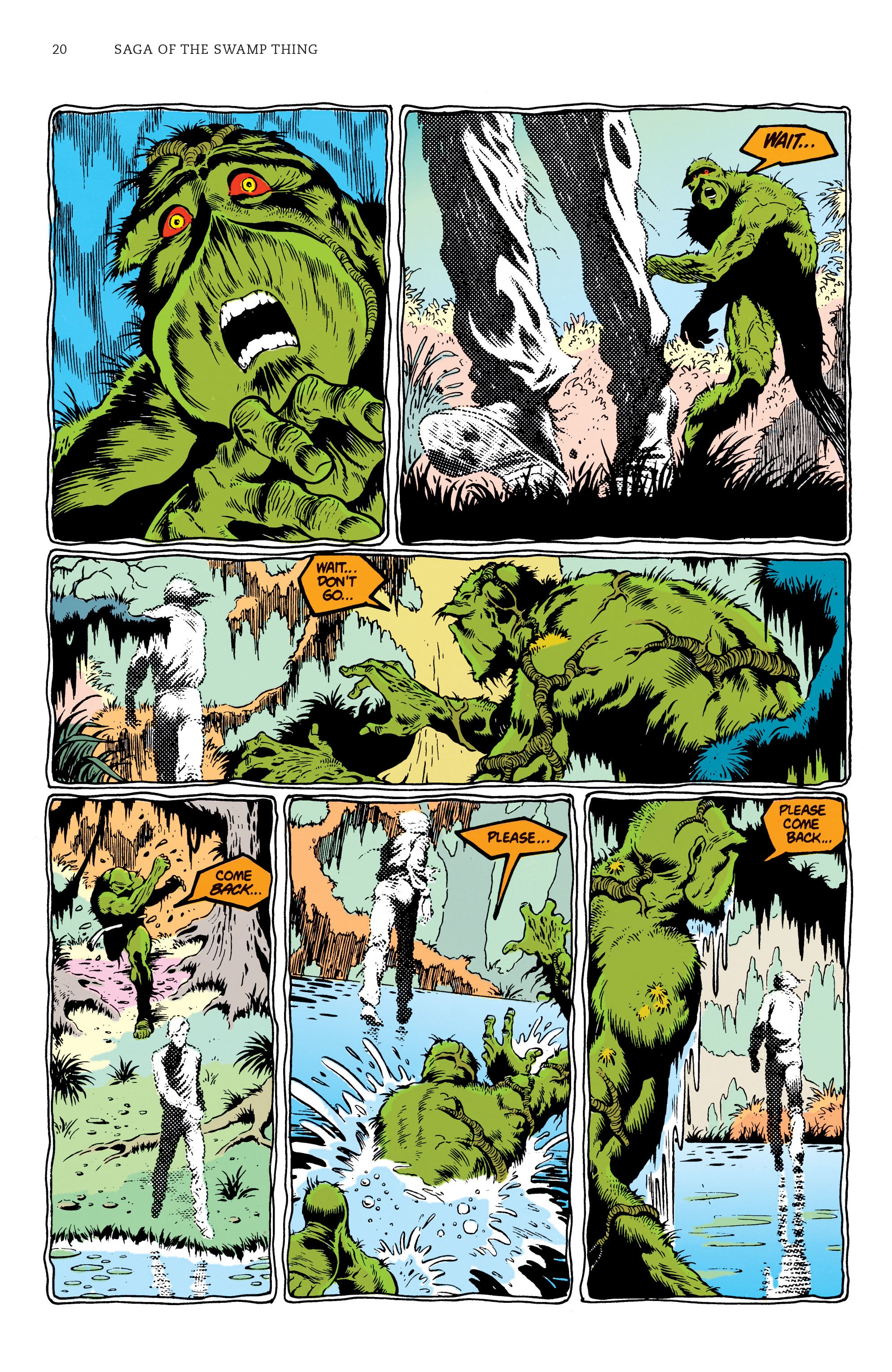 Read online Saga of the Swamp Thing comic -  Issue # TPB 2 (Part 1) - 21