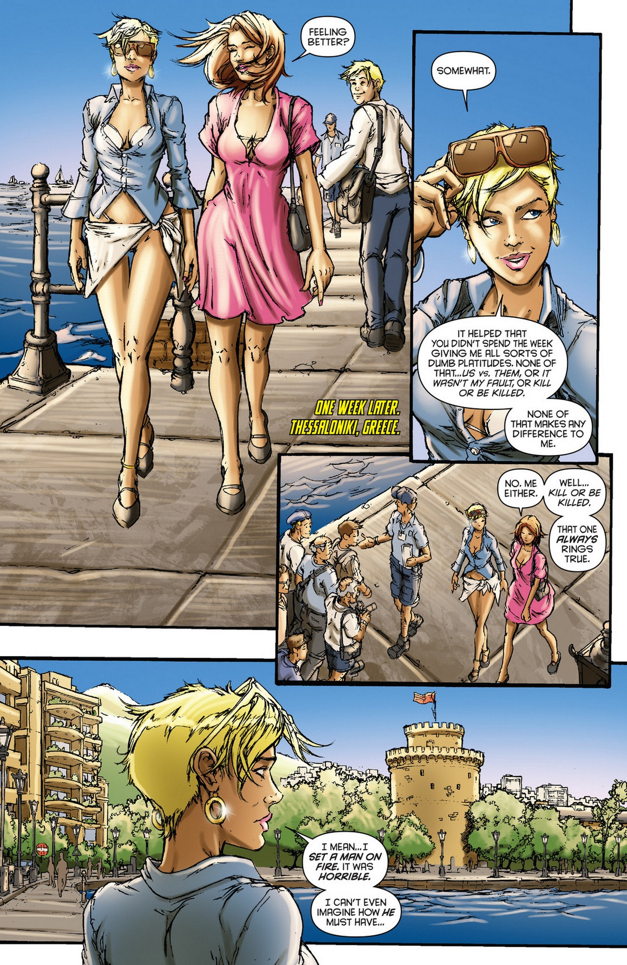 Read online The Bionic Woman comic -  Issue #5 - 6
